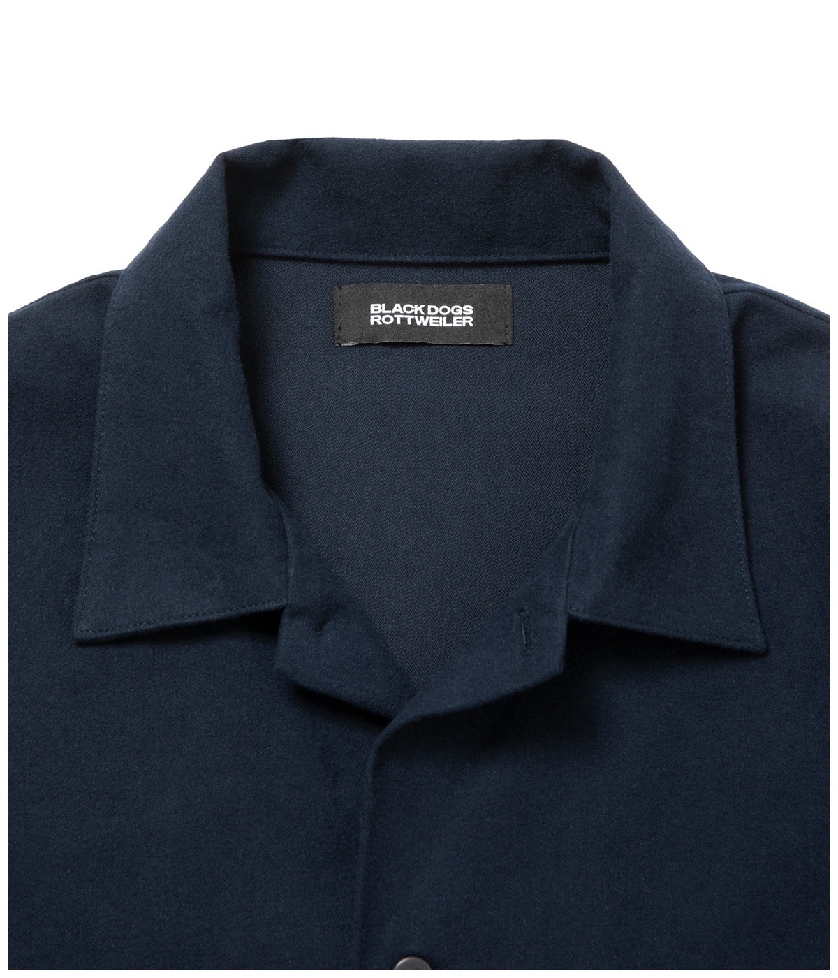 トップス Rottweiler Open Collar Velor Shirt R9 OPEN COLLAR SHIRT【NAVY】2026年 09月入荷予定｜ROTTWEILER 2026AW