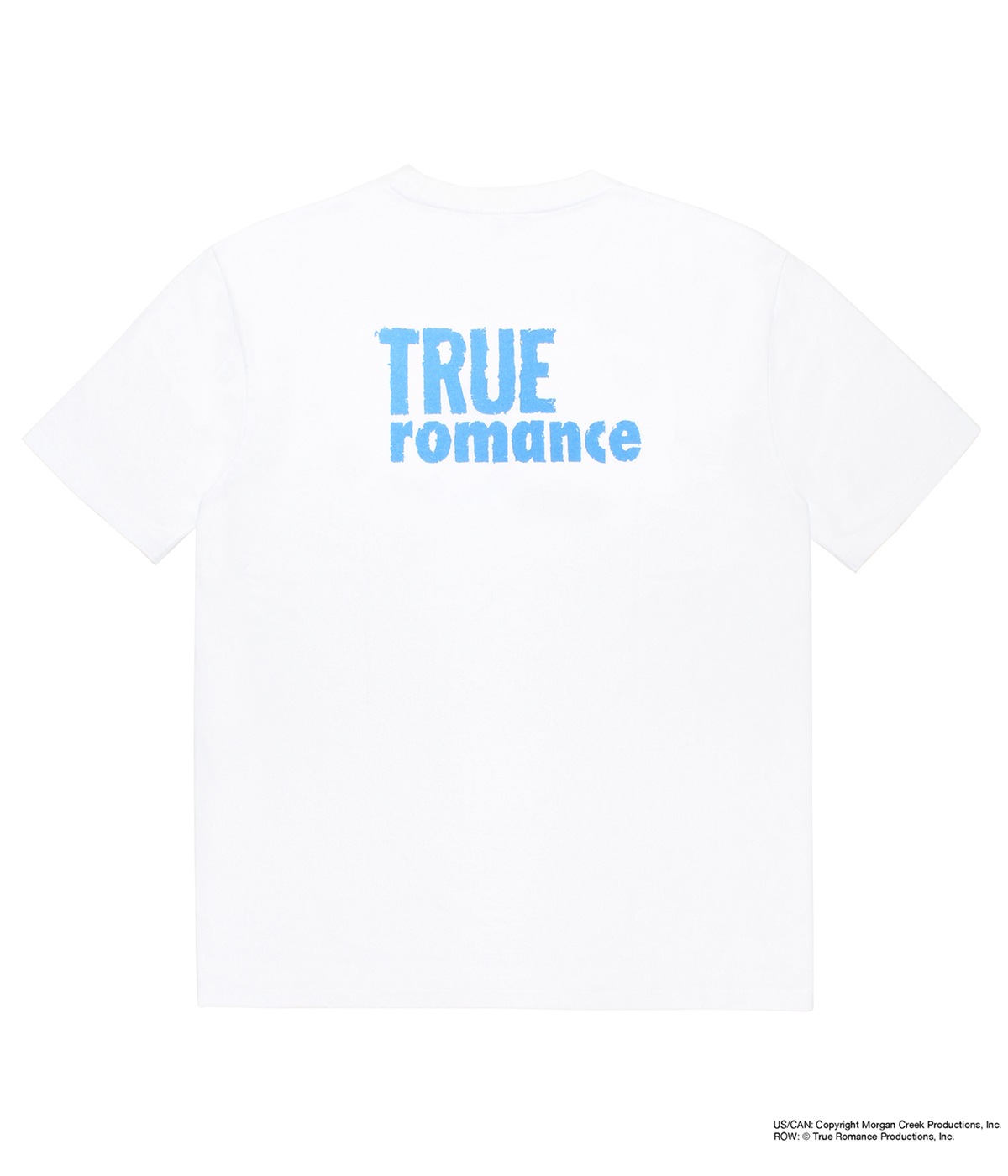 TRUE ROMANCE / WASHED HEAVY WEIGHT T-SHIRT (TYPE-5)【WHITE