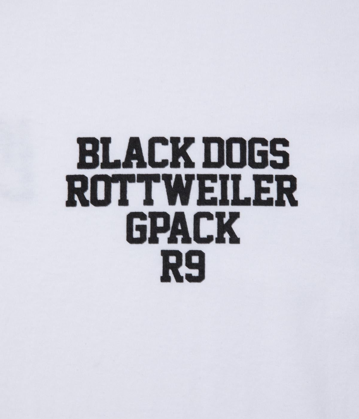 COLLEGE RW L/S TEE【WHITE】