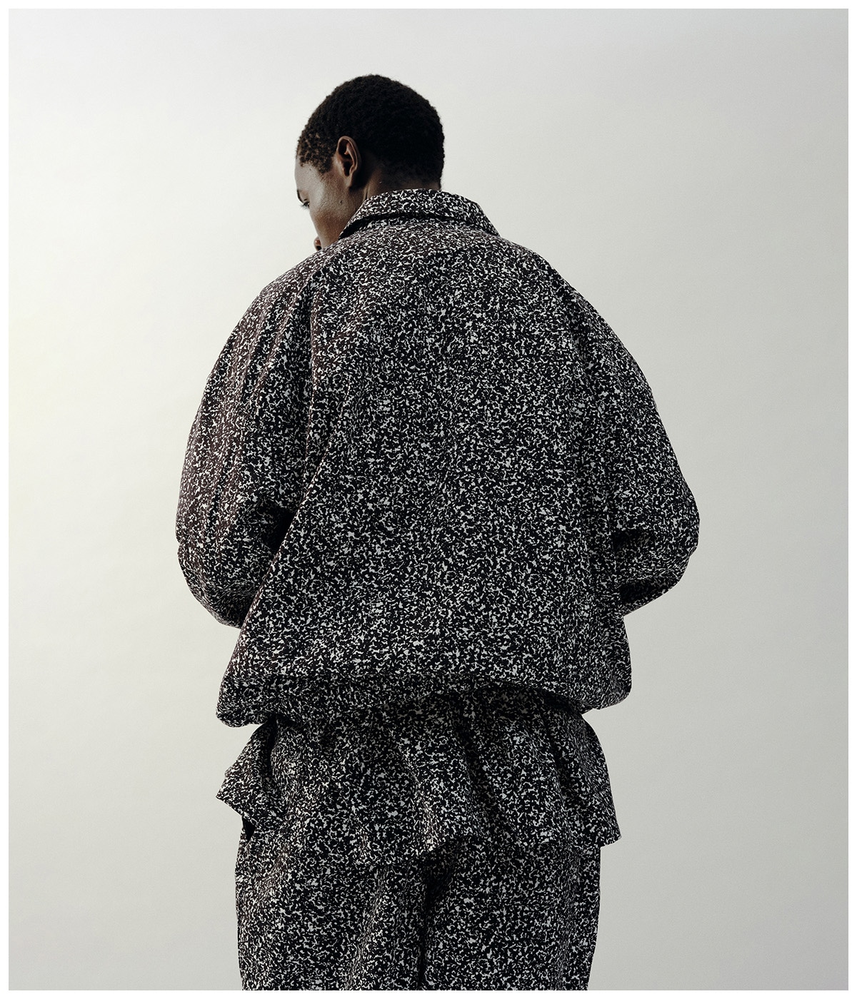 Allover Printed Broad Drizzler Jacket【BLACK】｜COOTIE PRODUCTIONS