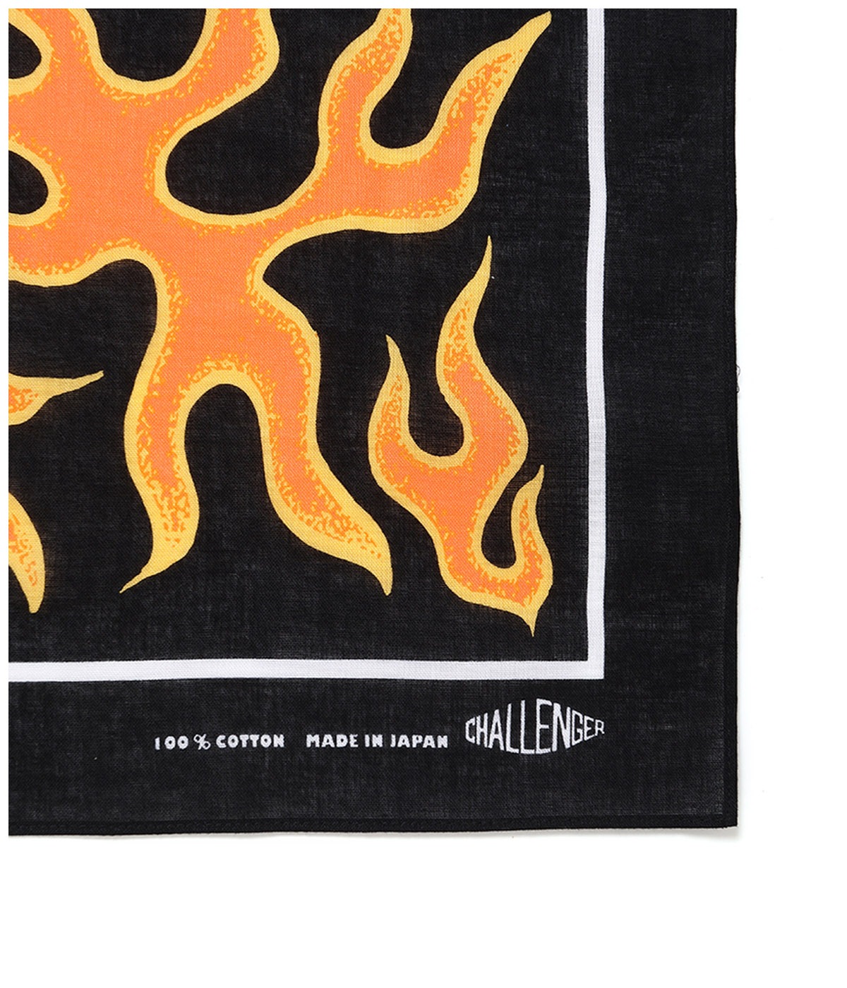 FIRE BANDANA【BLACK】