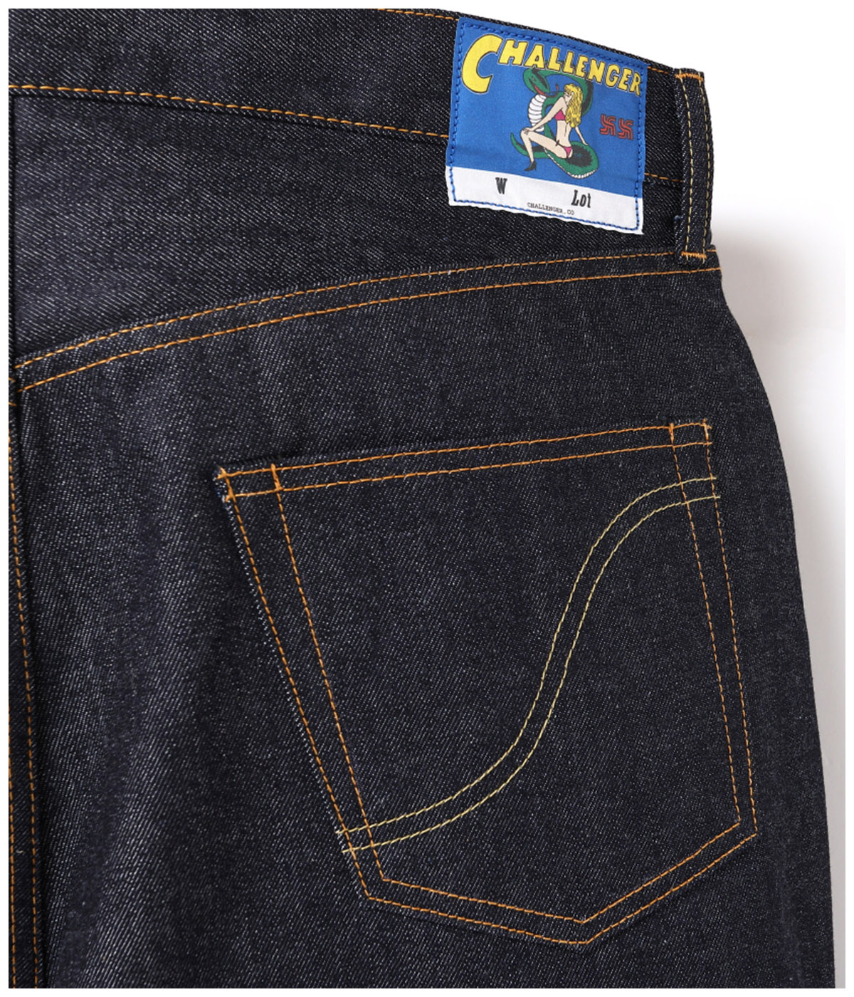 DENIM PANTS (RIGID)【INDIGO】