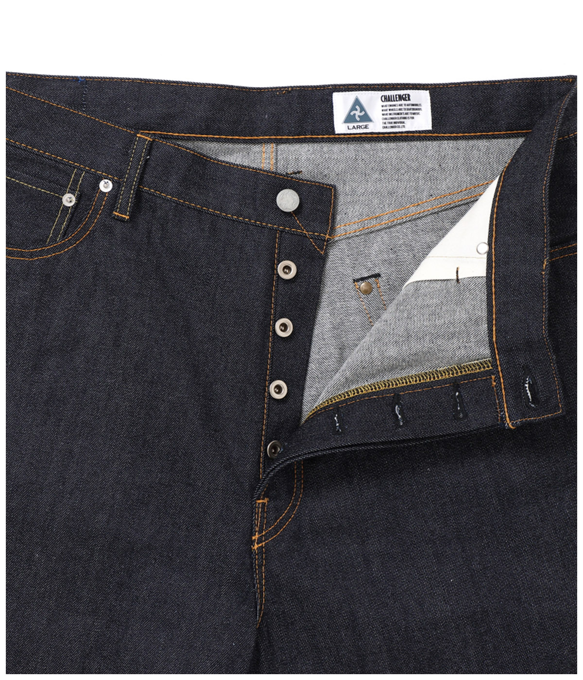 DENIM PANTS (RIGID)【INDIGO】