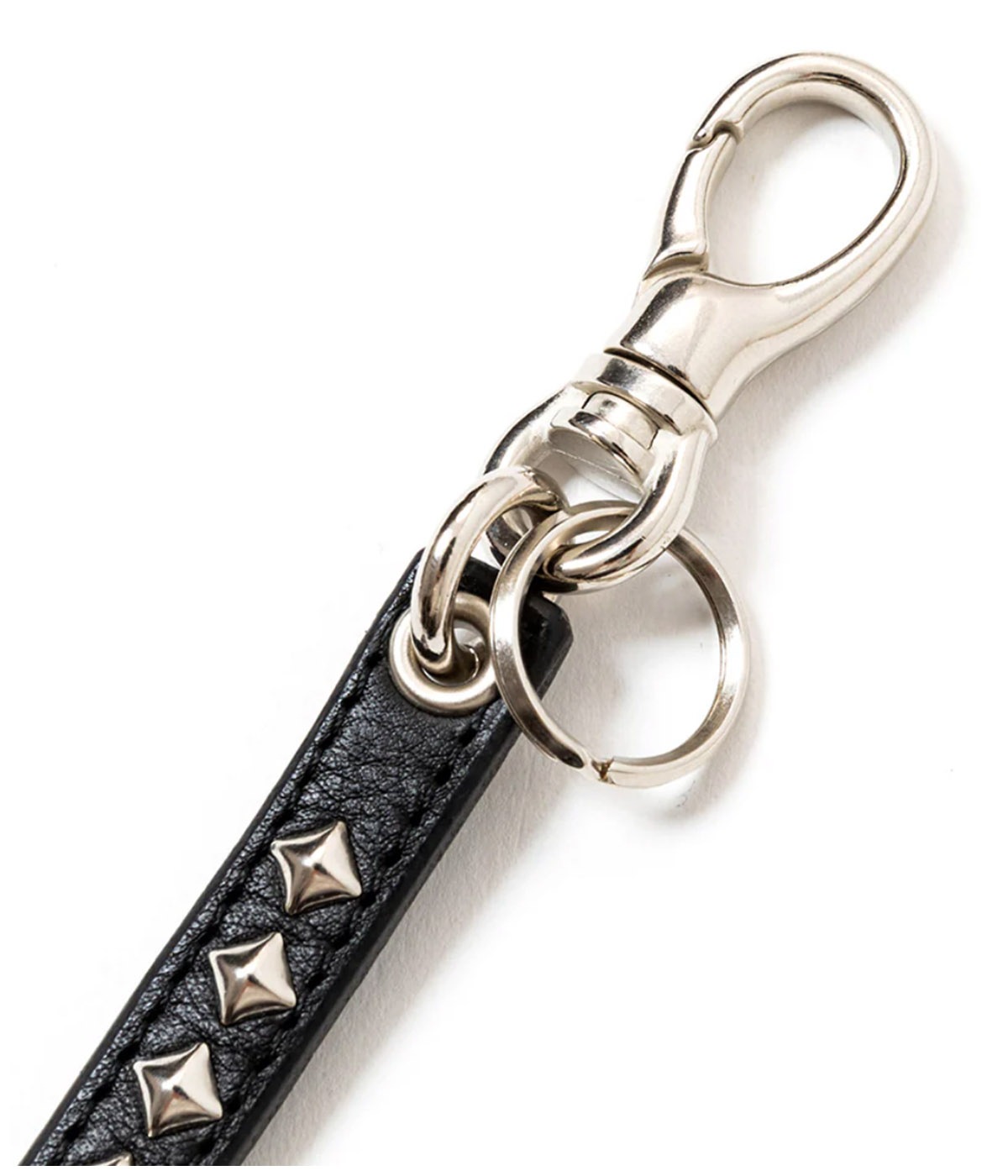 STUDS LAETHER WALLET CORD【BLACK】