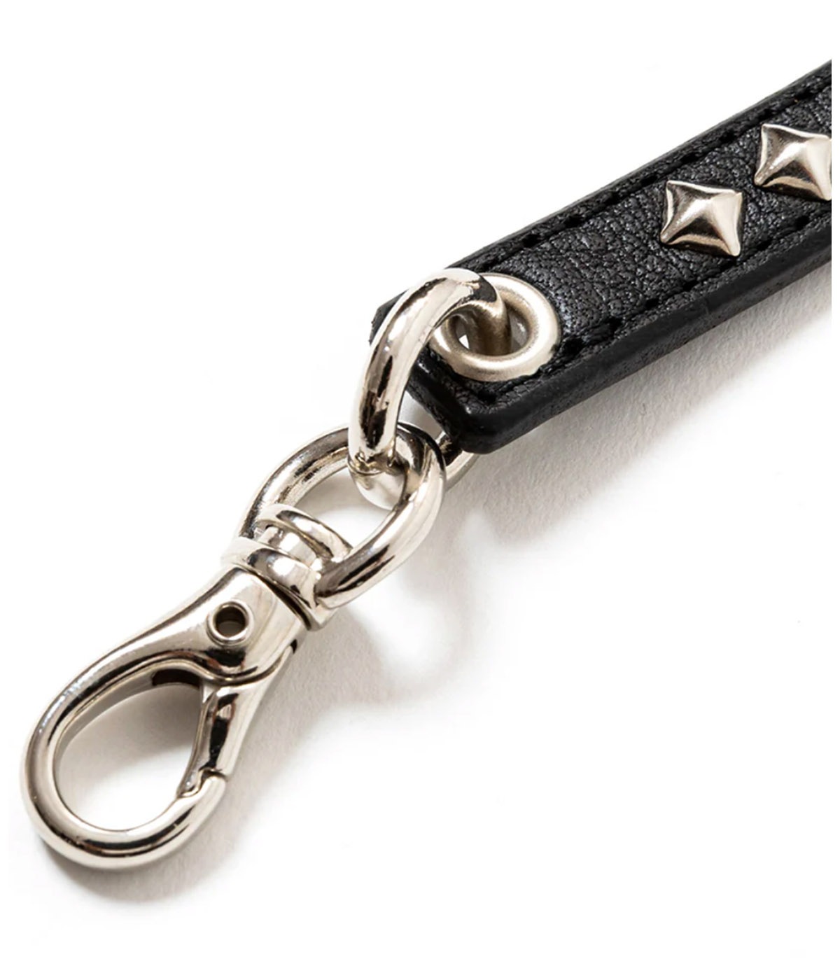 STUDS LAETHER WALLET CORD【BLACK】