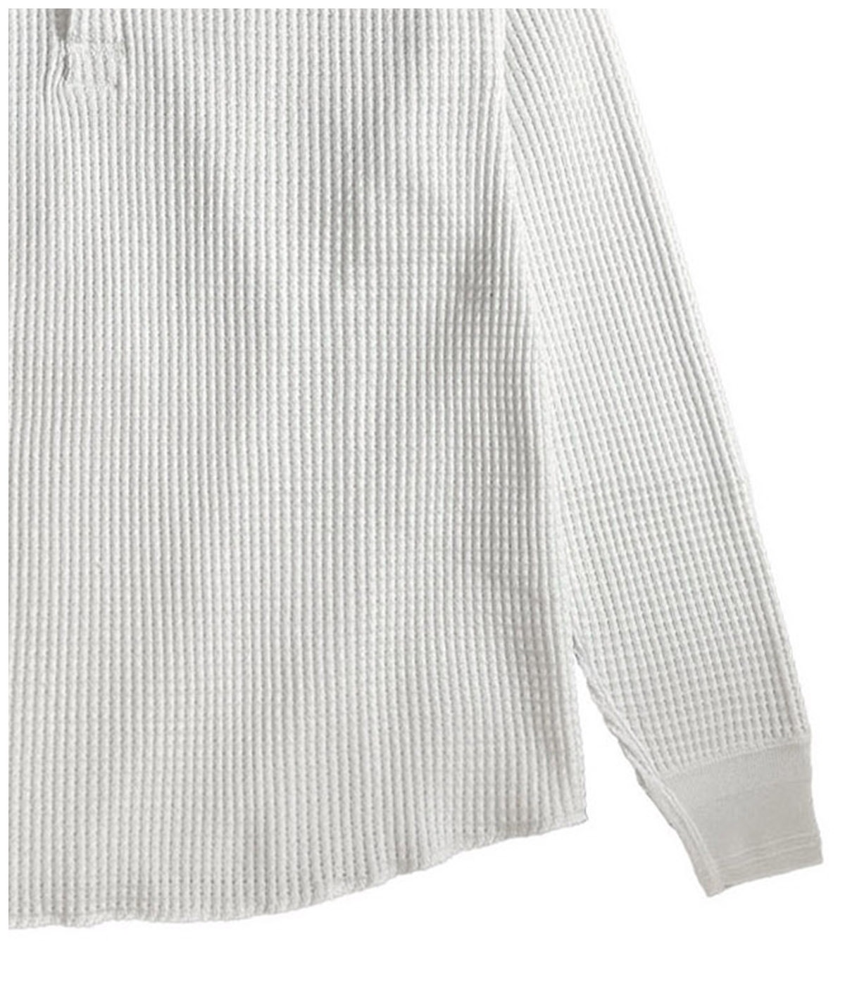 ORIENTAL HENRY NECK SHIRT【WHITE】