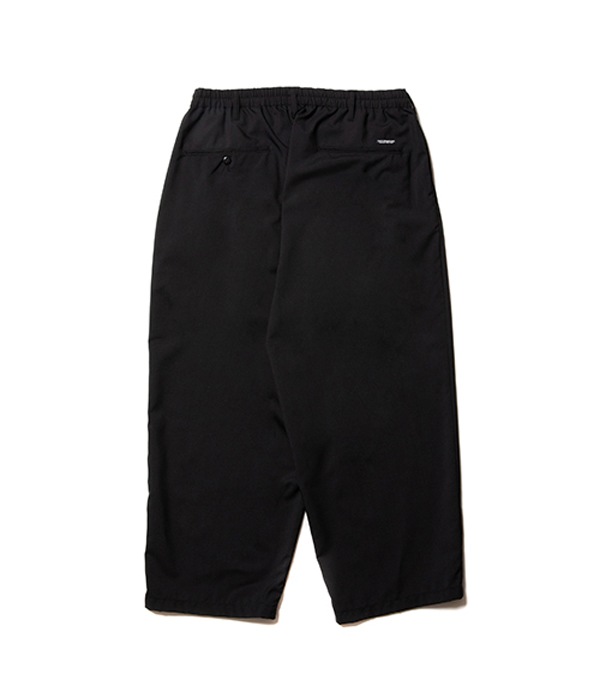 【極美品】APRESSE Covert Cloth Trousers 2 Ripstop 2 Tuck Easy Ankle Pants ＜Name.＞【BLACK】｜COOTIE