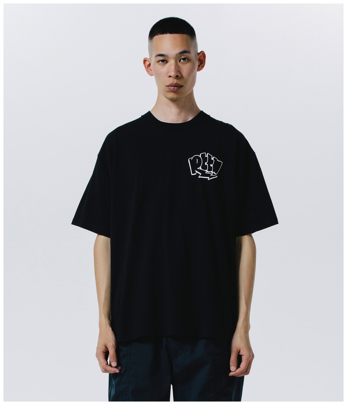 GRAFFITI TEE【BLACK】