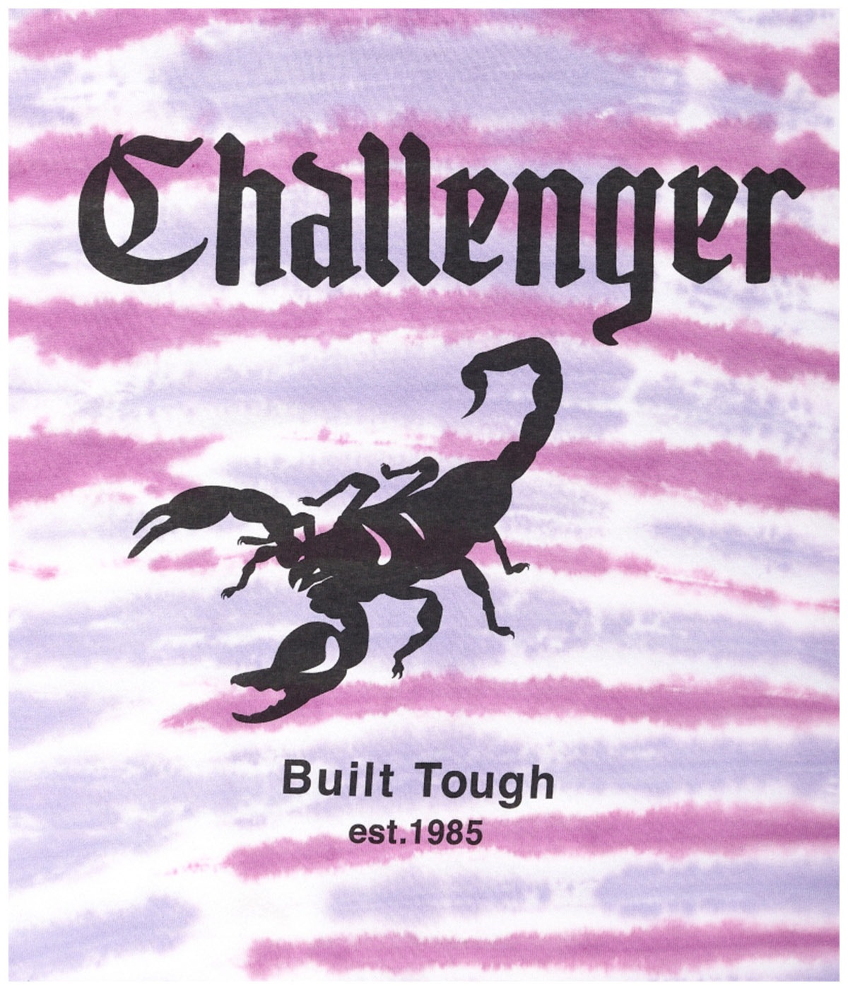 TIE DYE SCORPION TEE【LT PURPLE】