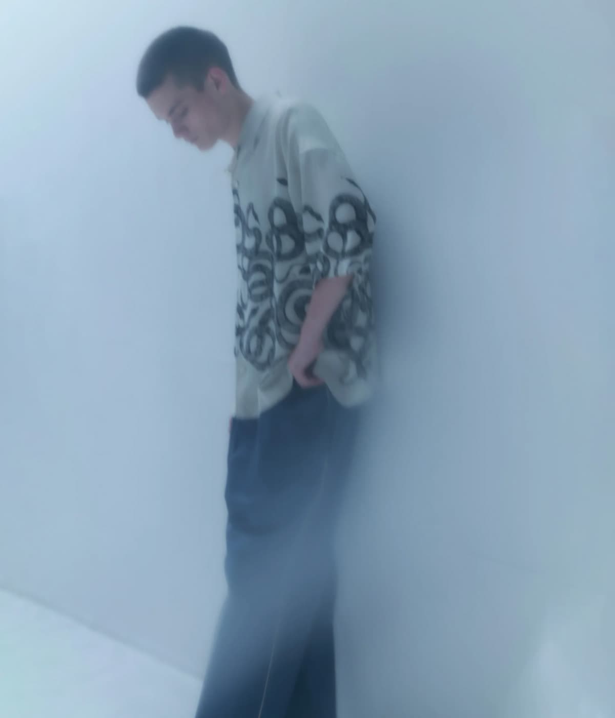 5 SLEEVES DROP SHOULDER SH 【IVORY】｜CALEE｜MELTING POT（正規取扱