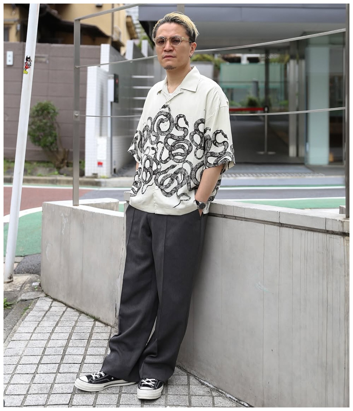 5 SLEEVES DROP SHOULDER SH 【IVORY】｜CALEE｜MELTING POT（正規取扱