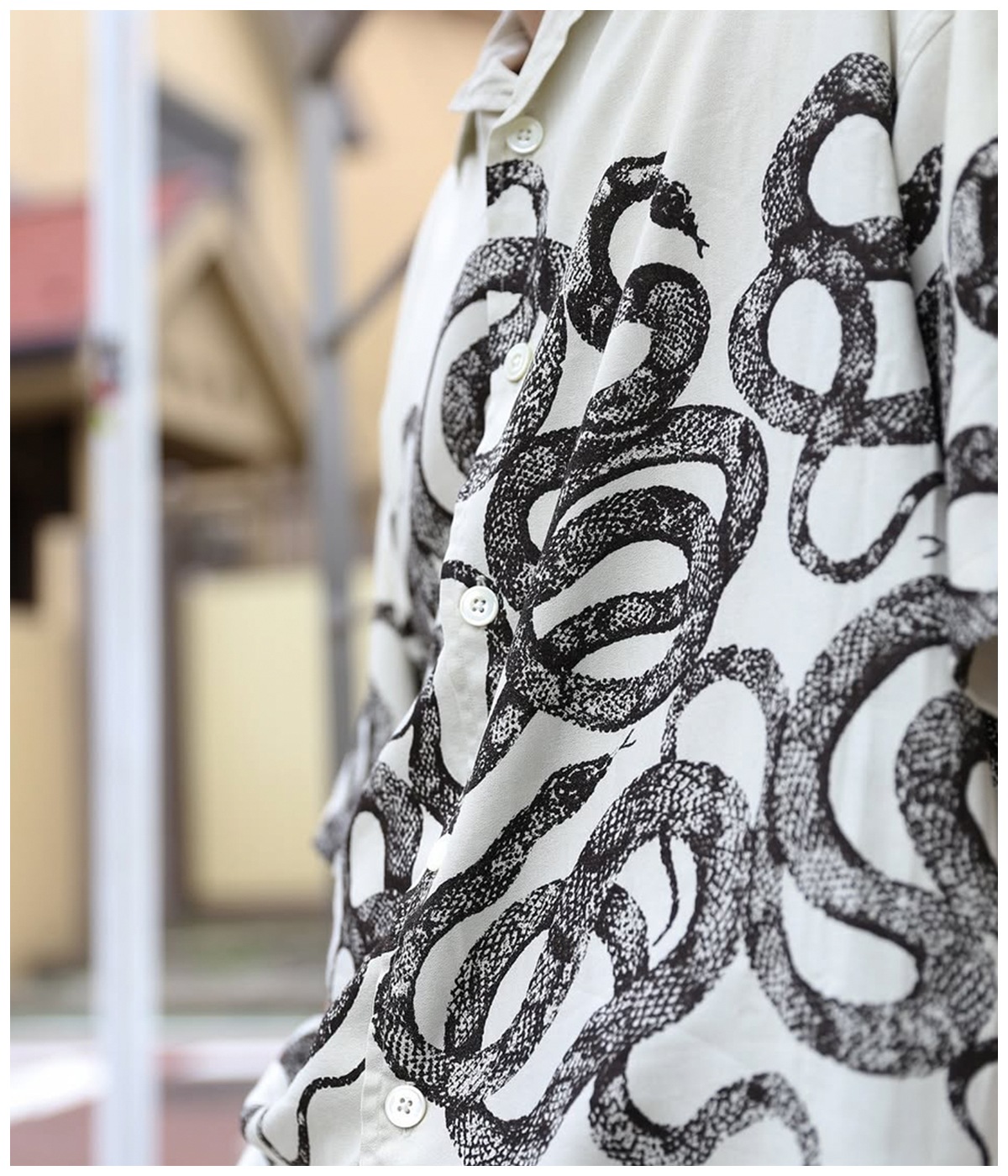 5 SLEEVES DROP SHOULDER SH 【IVORY】｜CALEE｜MELTING POT（正規取扱