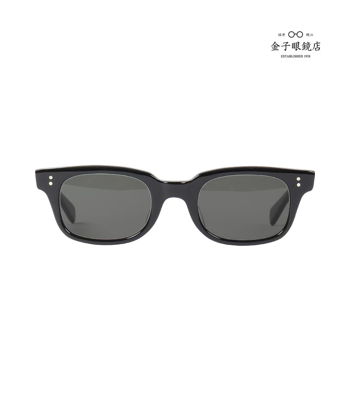 金子眼鏡 / GLASSES (TYPE-2)【BLACK】｜WACKO MARIA｜MELTING POT
