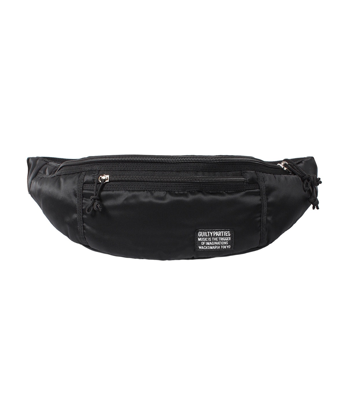 SPEAK EASY / NYLON WAIST BAG【BLACK】