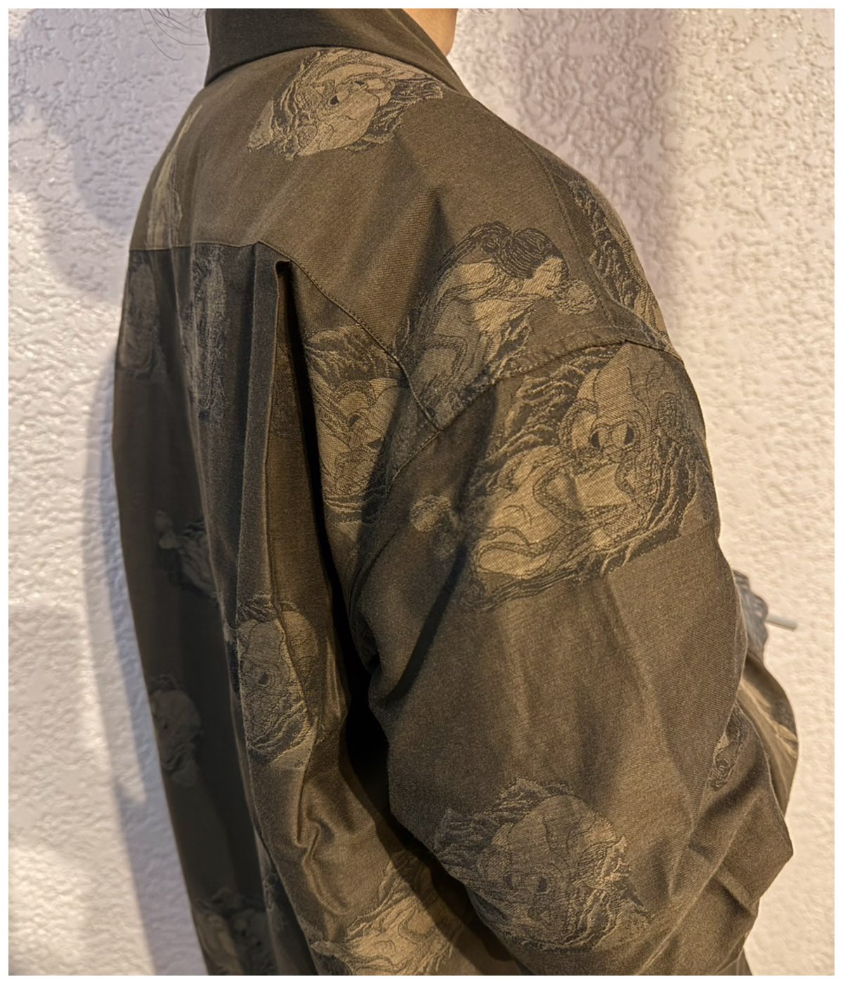 AMATOKO OPEN COLLAR SHIRT【BROWN】