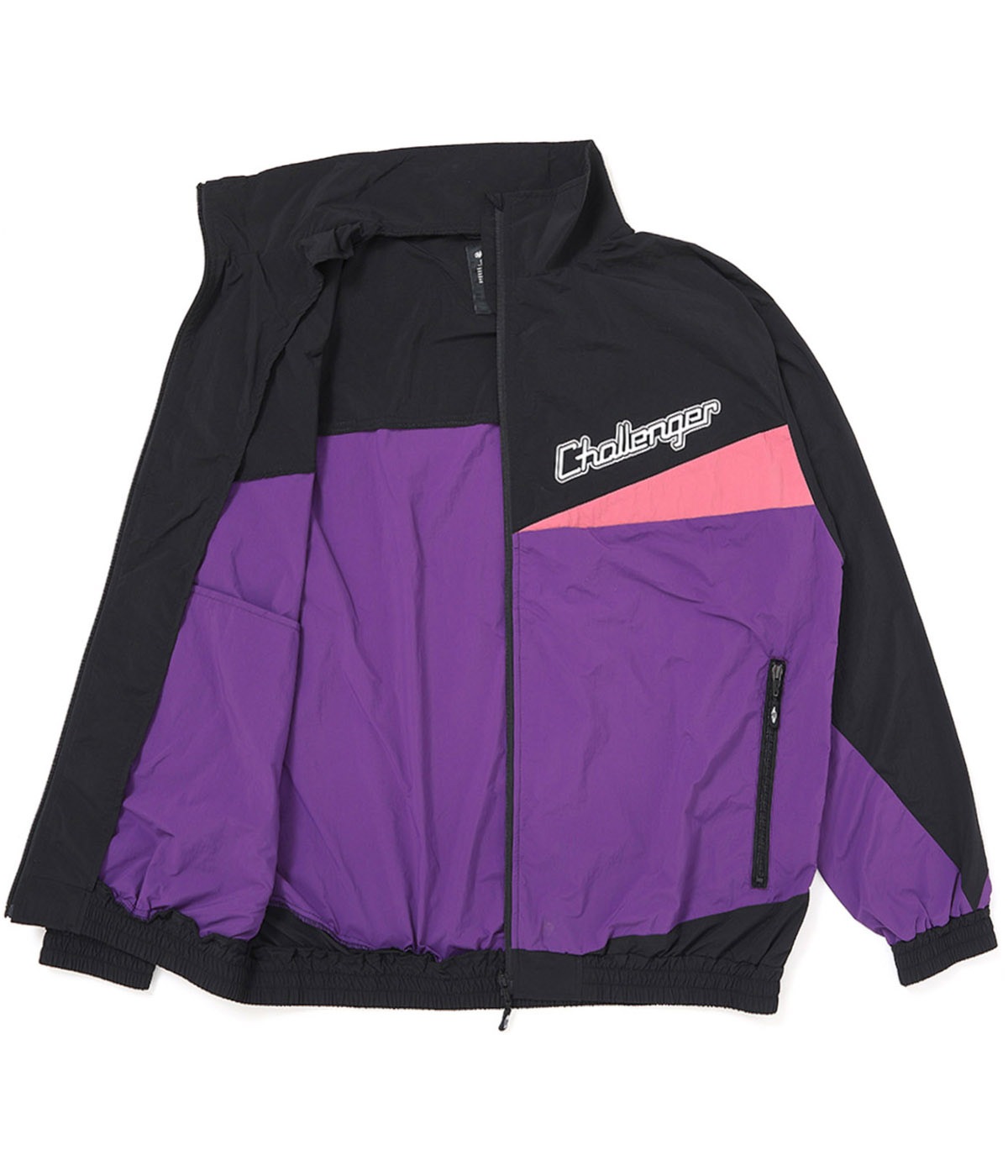 NYLON WARM JACKET【PURPLE-BLACK】｜CHALLENGER｜MELTING POT（正規