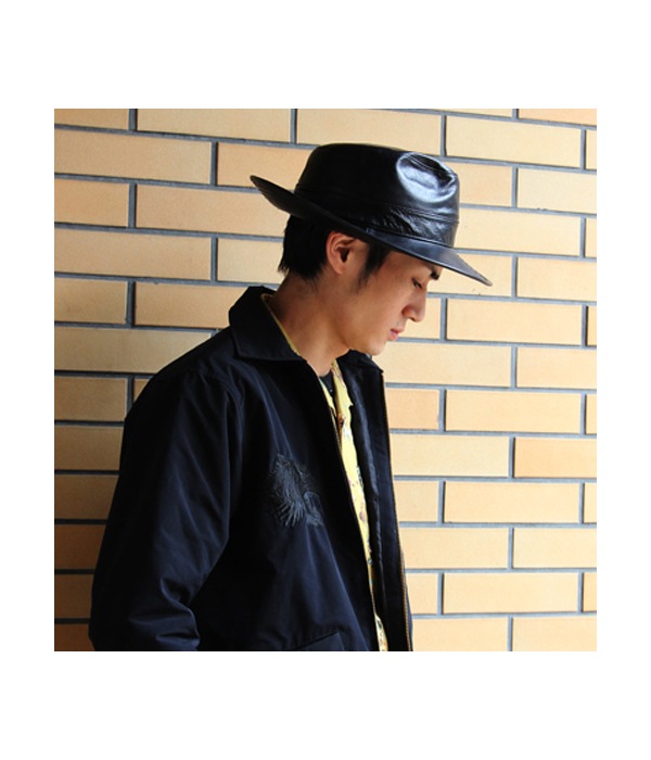 LEATHER HAT