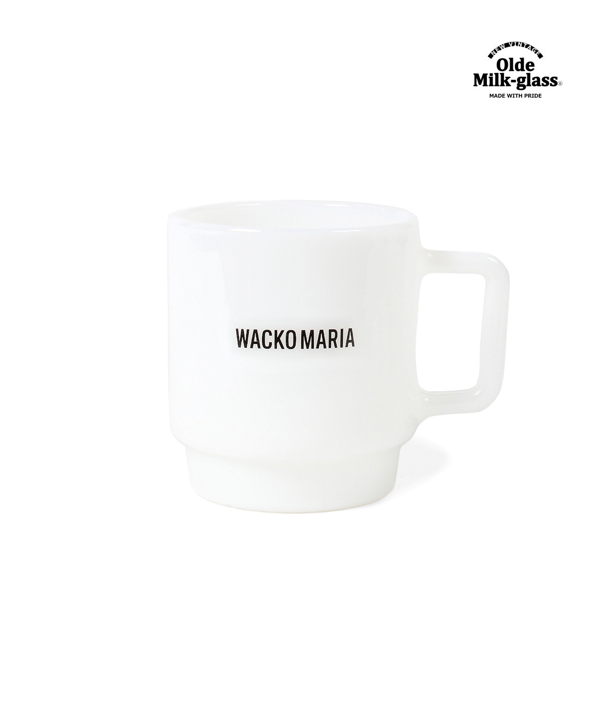 MILK GLASS MUG【2 Colors Available】｜WACKO MARIA｜MELTING POT