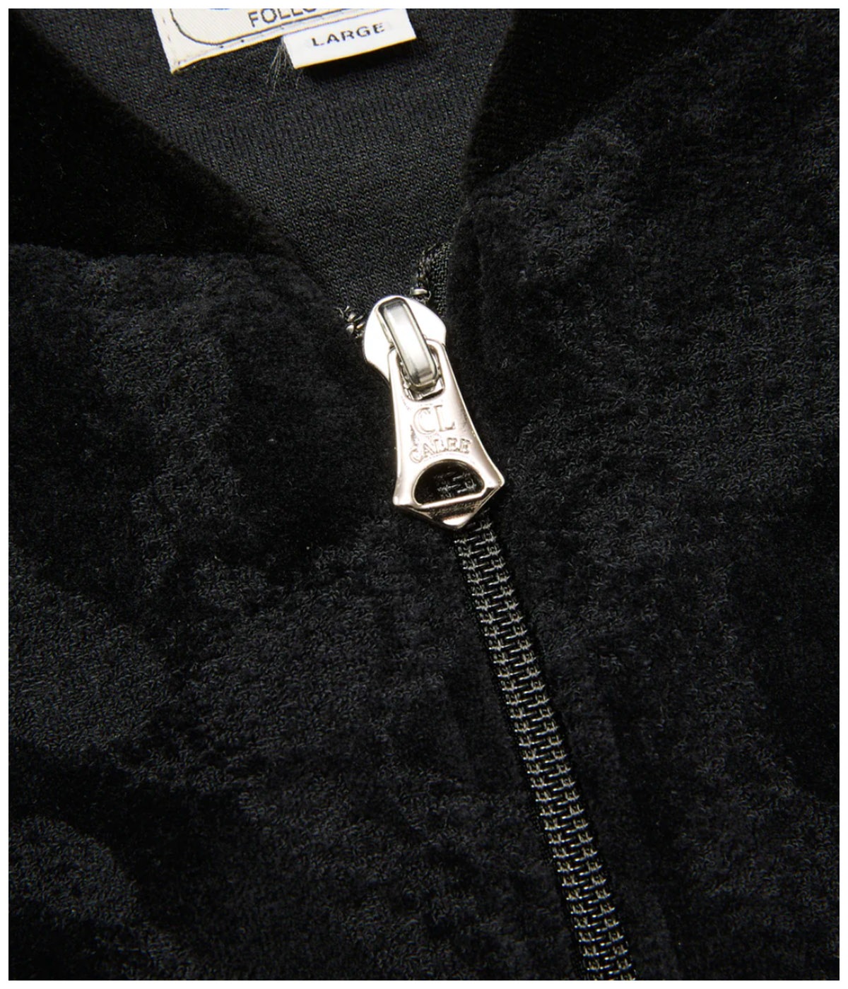 JQ VELOUR JACKET -SNAKE PATTERN-【BLACK】