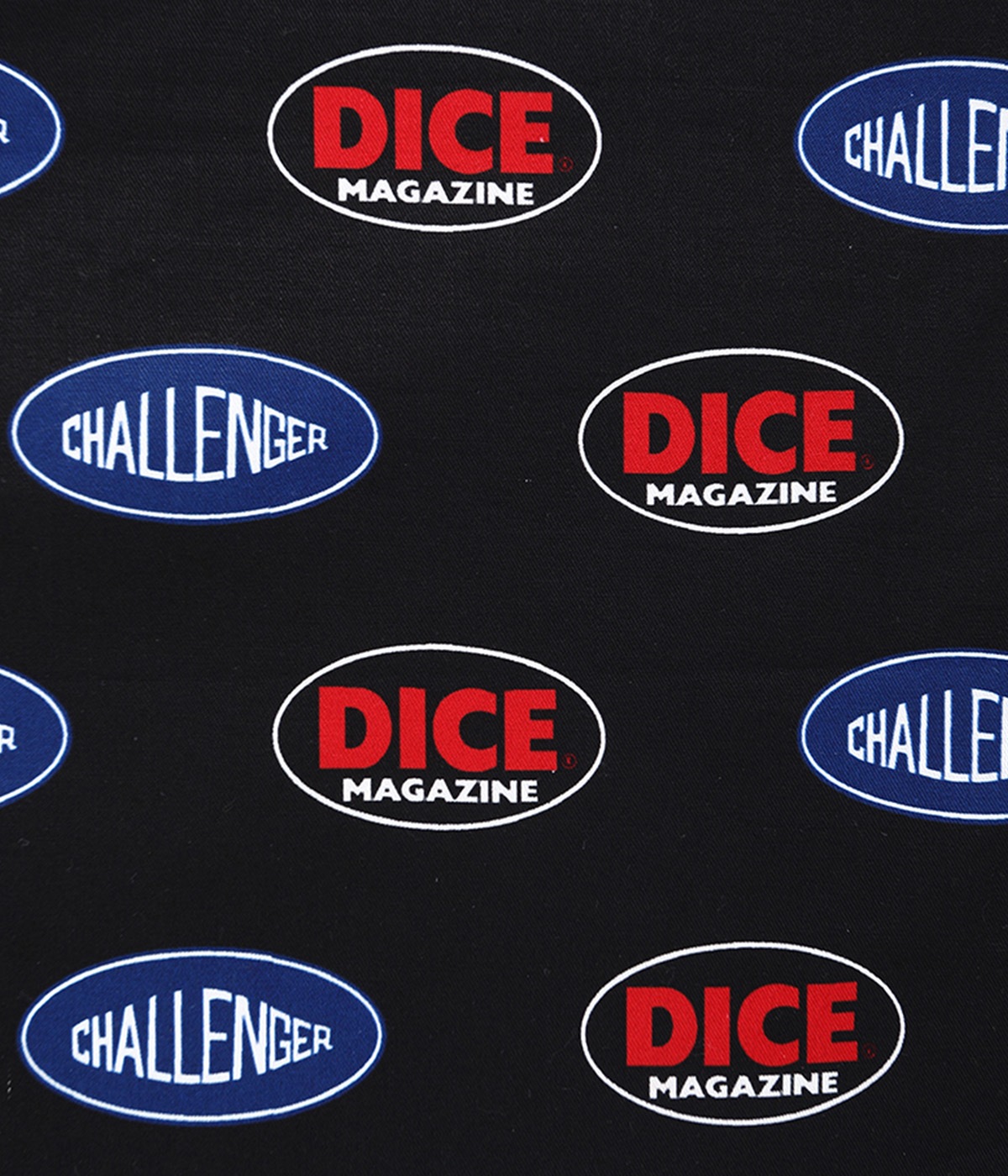 DICE TOTE BAG【BLACK】