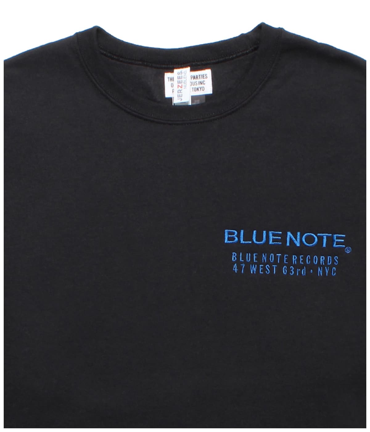 BLUE NOTE / CREW NECK SWEAT SHIRT (TYPE-1)【BLACK】｜WACKO MARIA  
