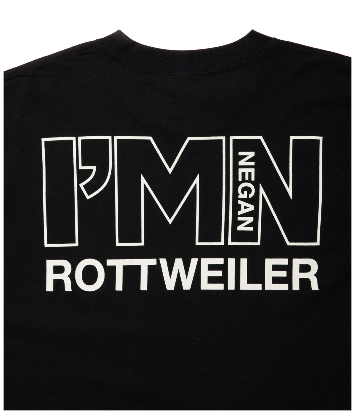 WALKING DOG TEE【BLACK】