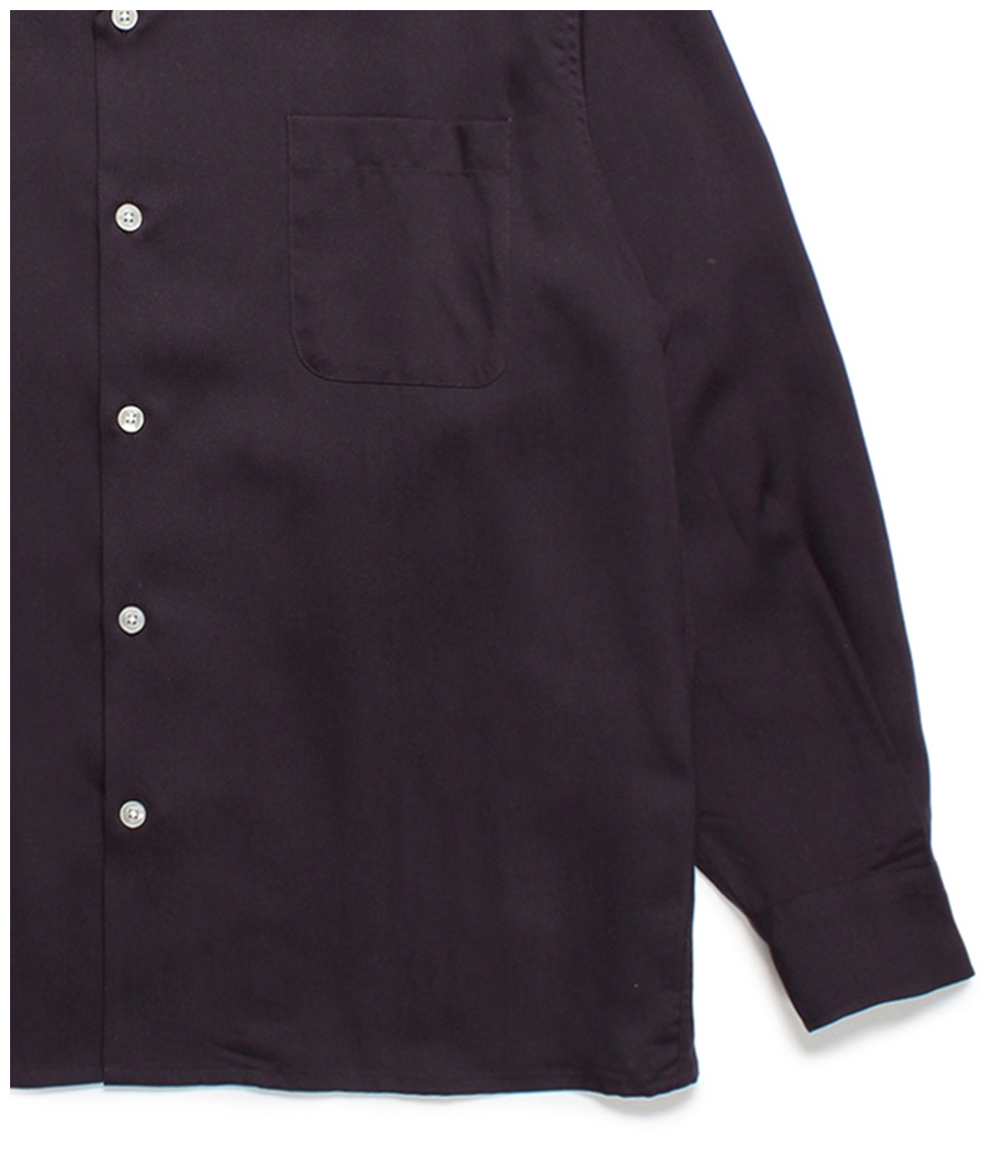 50'S OPEN COLLAR SHIRT【D-PURPLE】
