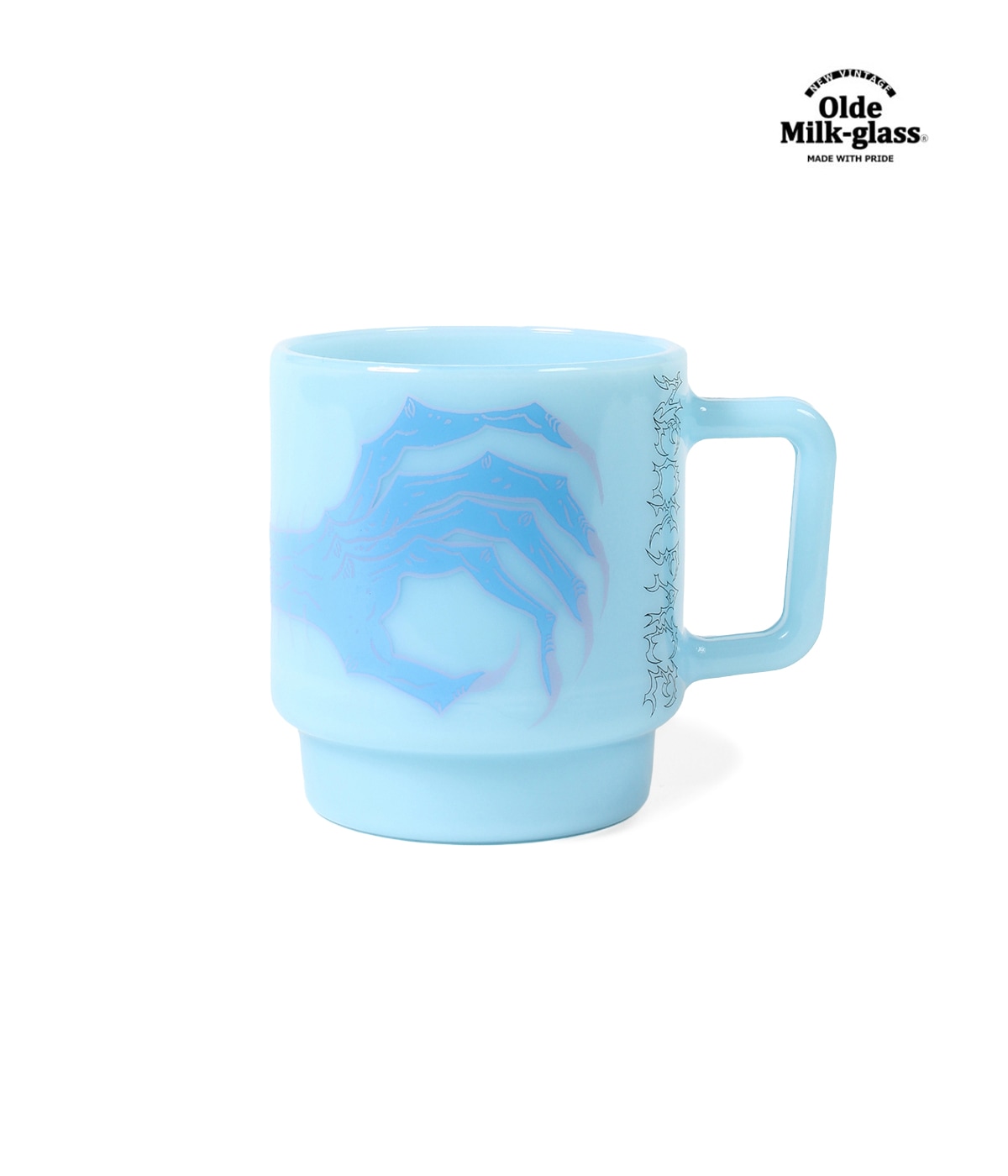 NECK FACE / MILK GLASS MUG【2 Colors Available】｜WACKO