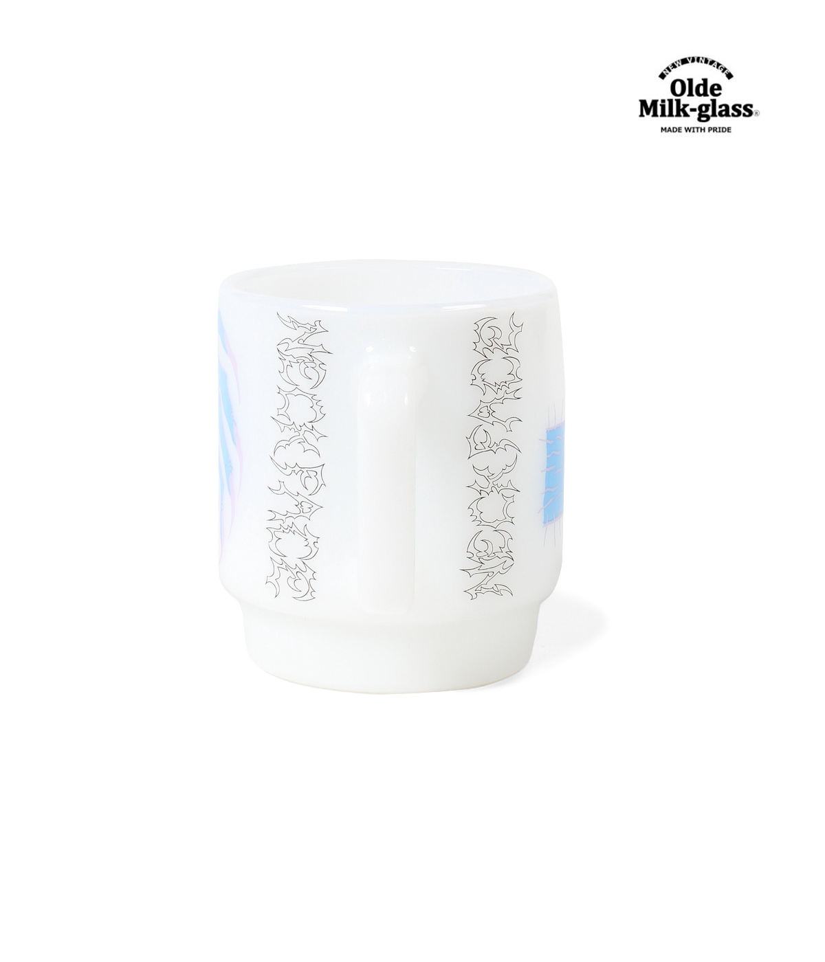 希少、未使用】WACKO MARIA MILK GLASS MUG ホワイト