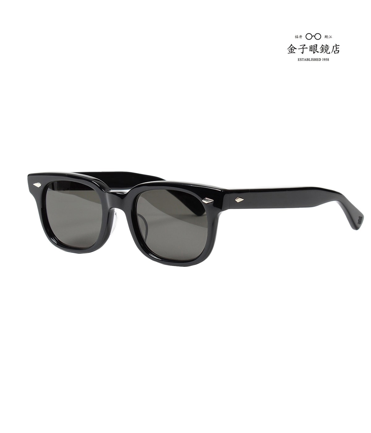 金子眼鏡 / GLASSES (TYPE-1)【BLACK】｜WACKO MARIA｜MELTING POT