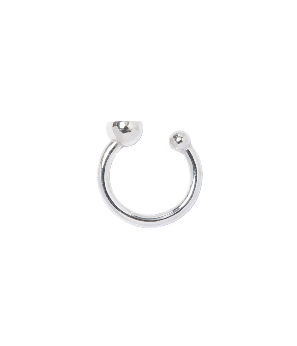 Symbol Gap Ring【SILVER】