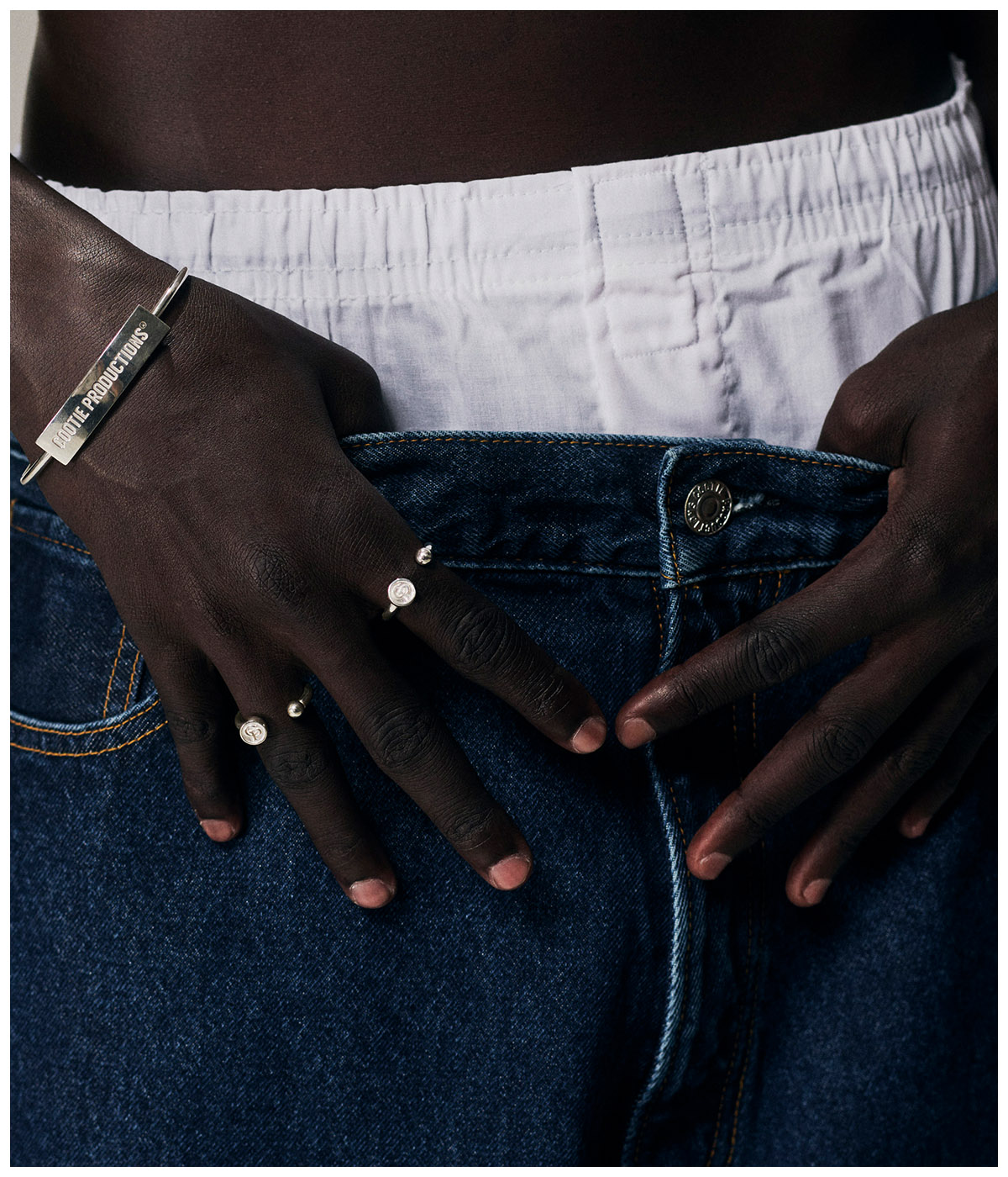 Symbol Gap Ring【SILVER】｜COOTIE PRODUCTIONS®︎｜MELTING POT