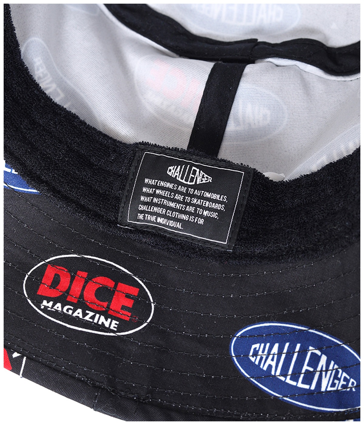 DICE HAT【BLACK】