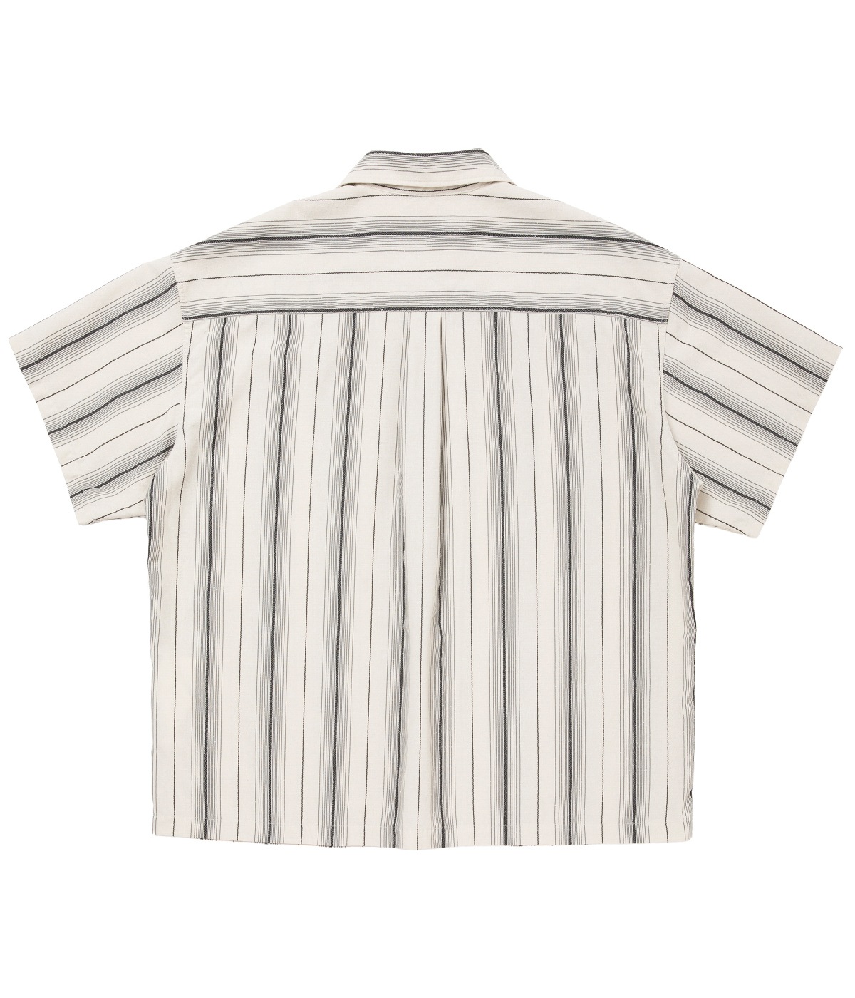 Dobby Chain Stripe S/S Cavana Shirt【IVORY】｜COOTIE PRODUCTIONS