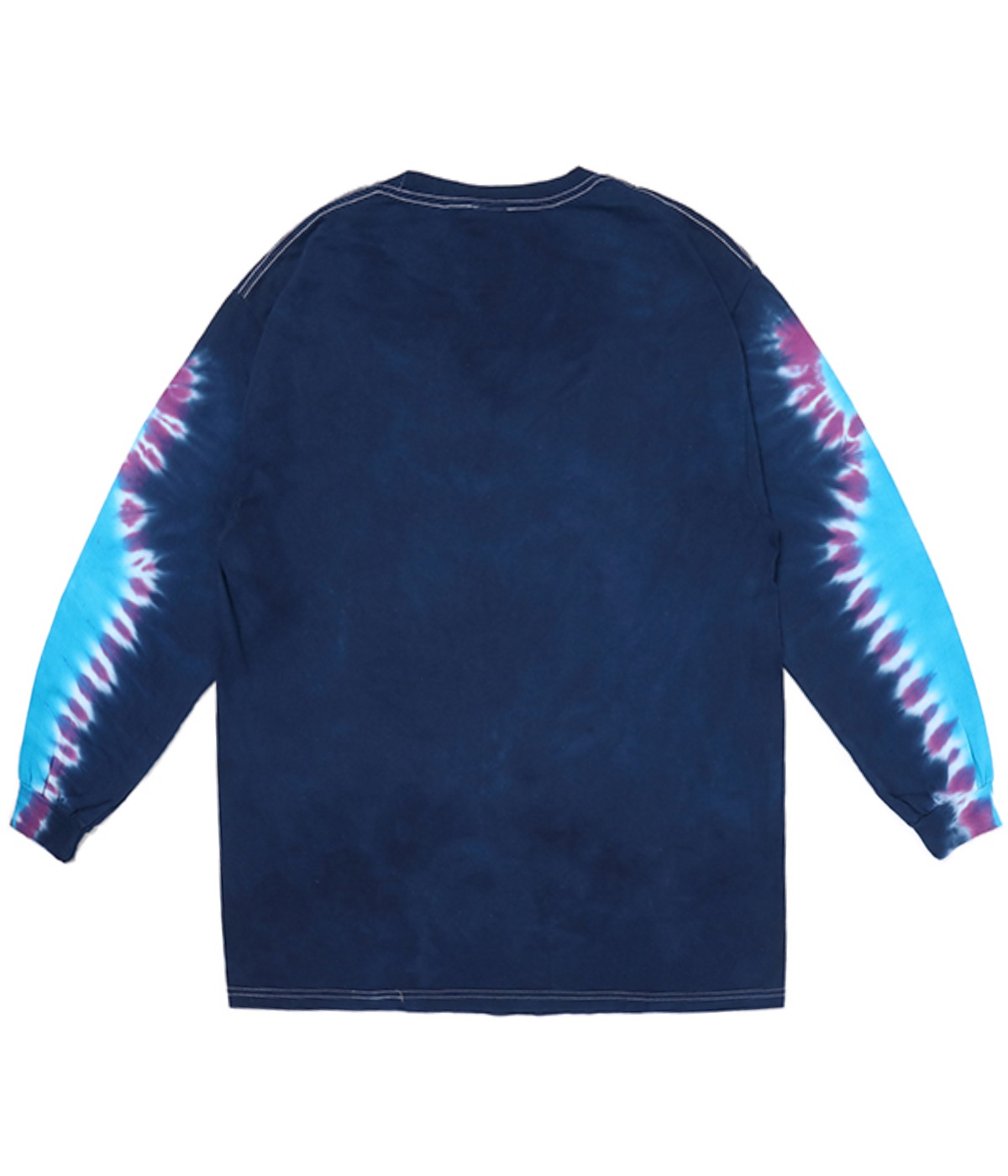 L/S TIE DYE LOGO TEE【NAVY TIE DYE】｜CHALLENGER｜MELTING POT