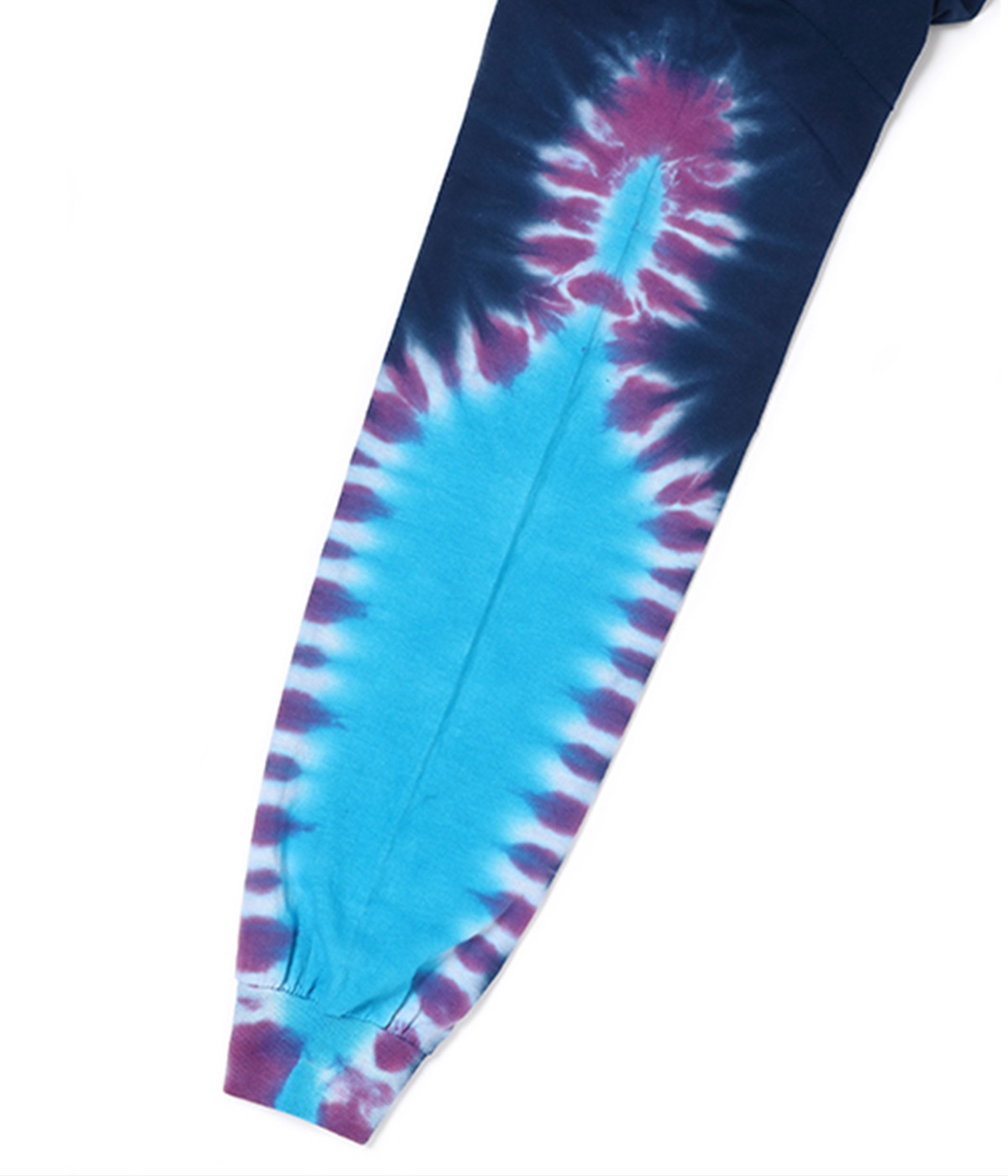 L/S TIE DYE LOGO TEE【NAVY TIE DYE】｜CHALLENGER｜MELTING POT