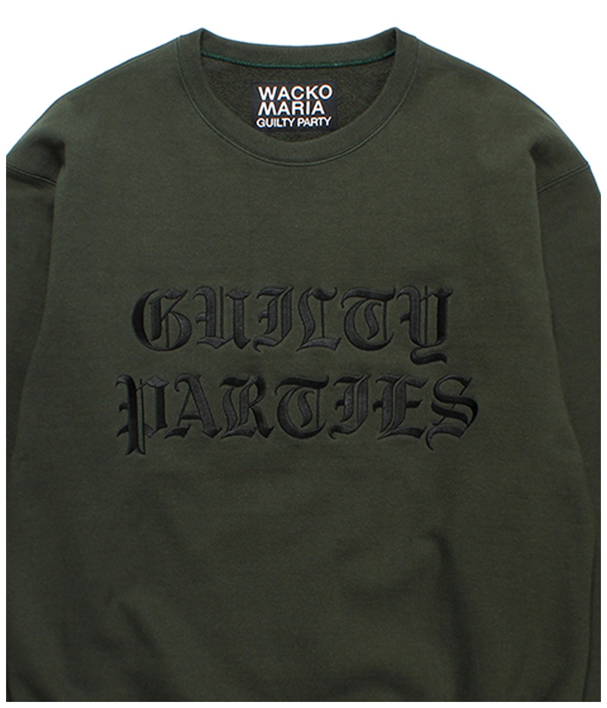 HEAVY WEIGHT CREW NECK SWEAT SHIRT (TYPE-3)【GREEN】｜WACKO