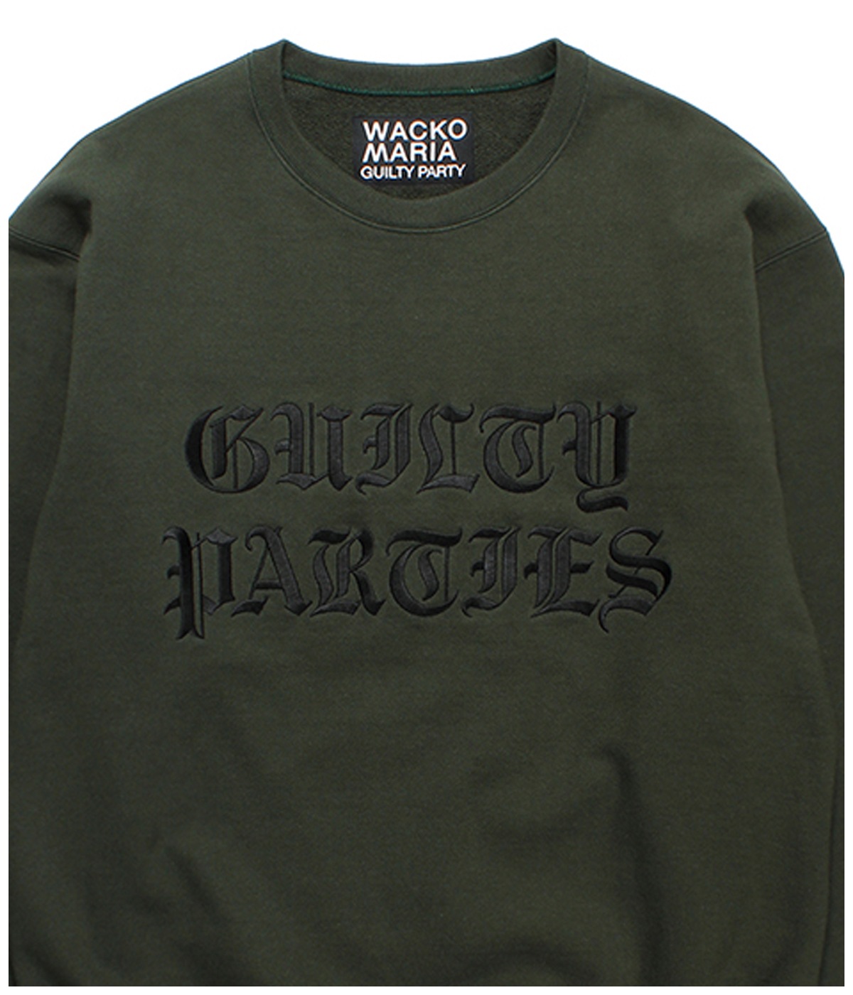 HEAVY WEIGHT CREW NECK SWEAT SHIRT (TYPE-3)【GREEN】