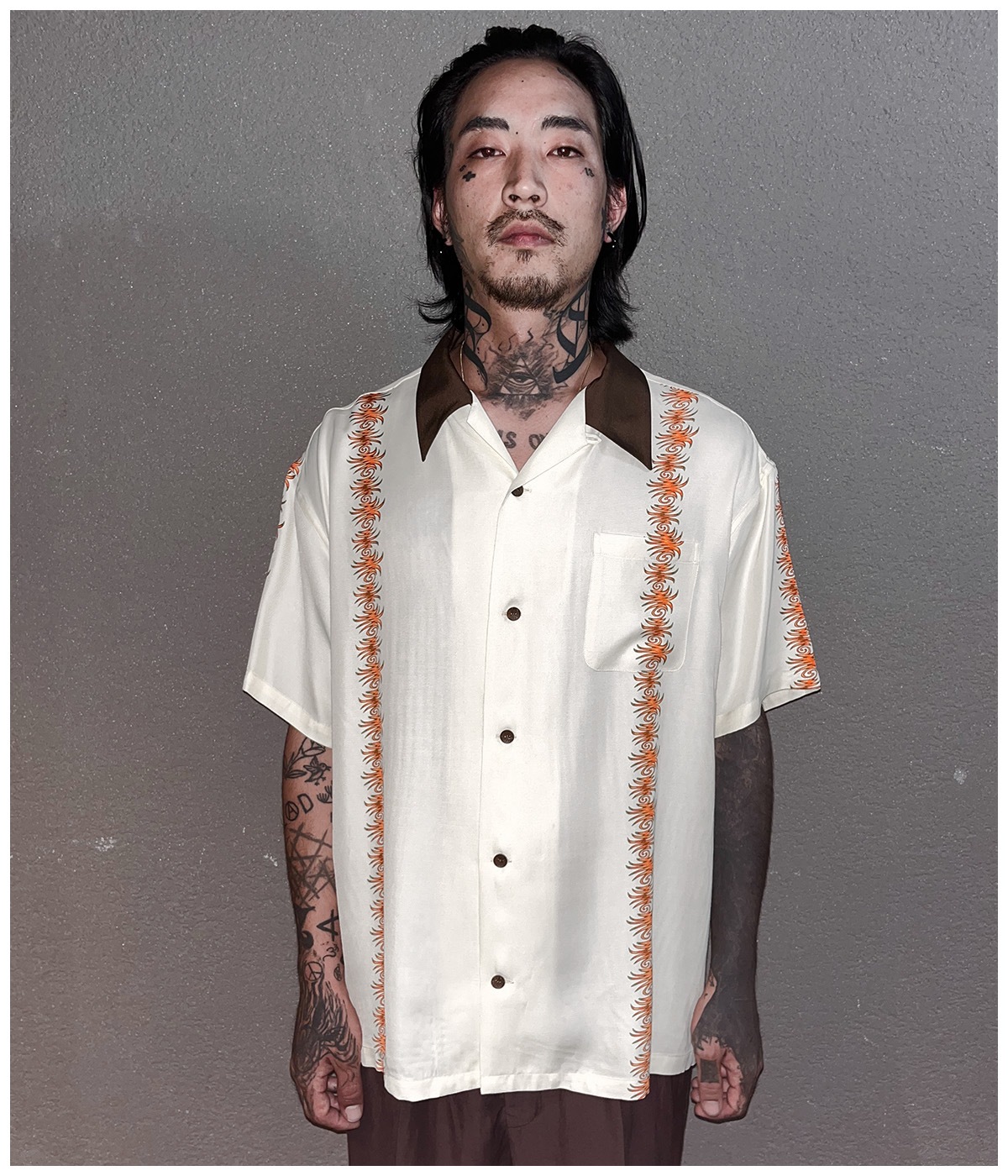 HAWAIIAN SHIRTS【WHITE】