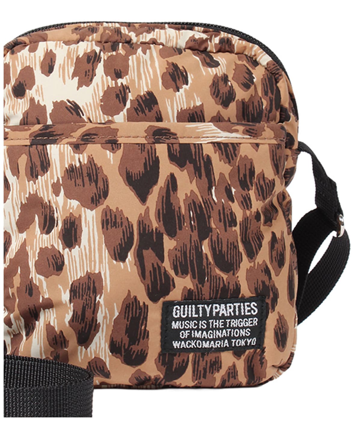 SPEAK EASY / LEOPARD SHOULDER MINI BAG【BEIGE】