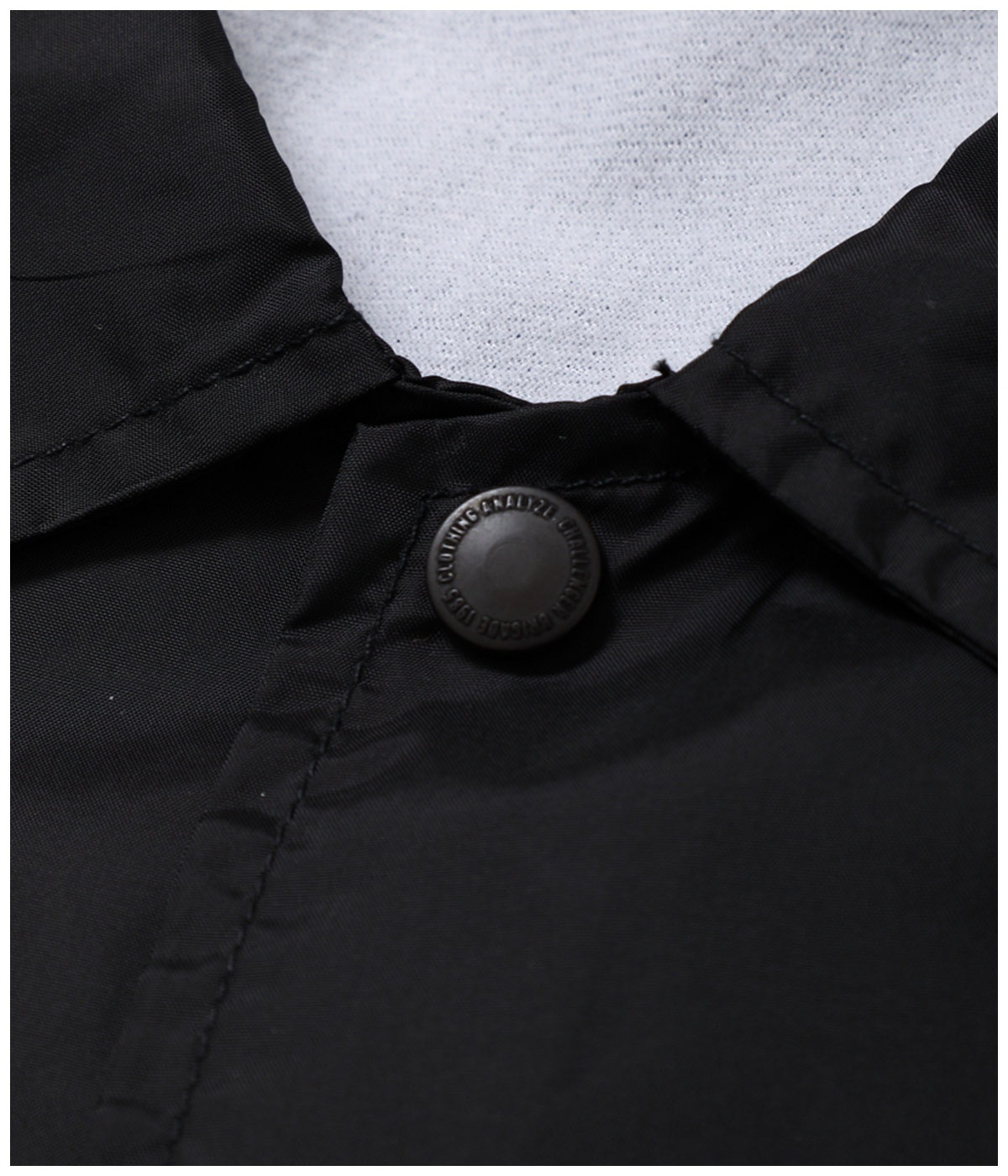 TWO TONE LOGO COACH JACKET【BLACK】｜CHALLENGER｜MELTING POT（正規