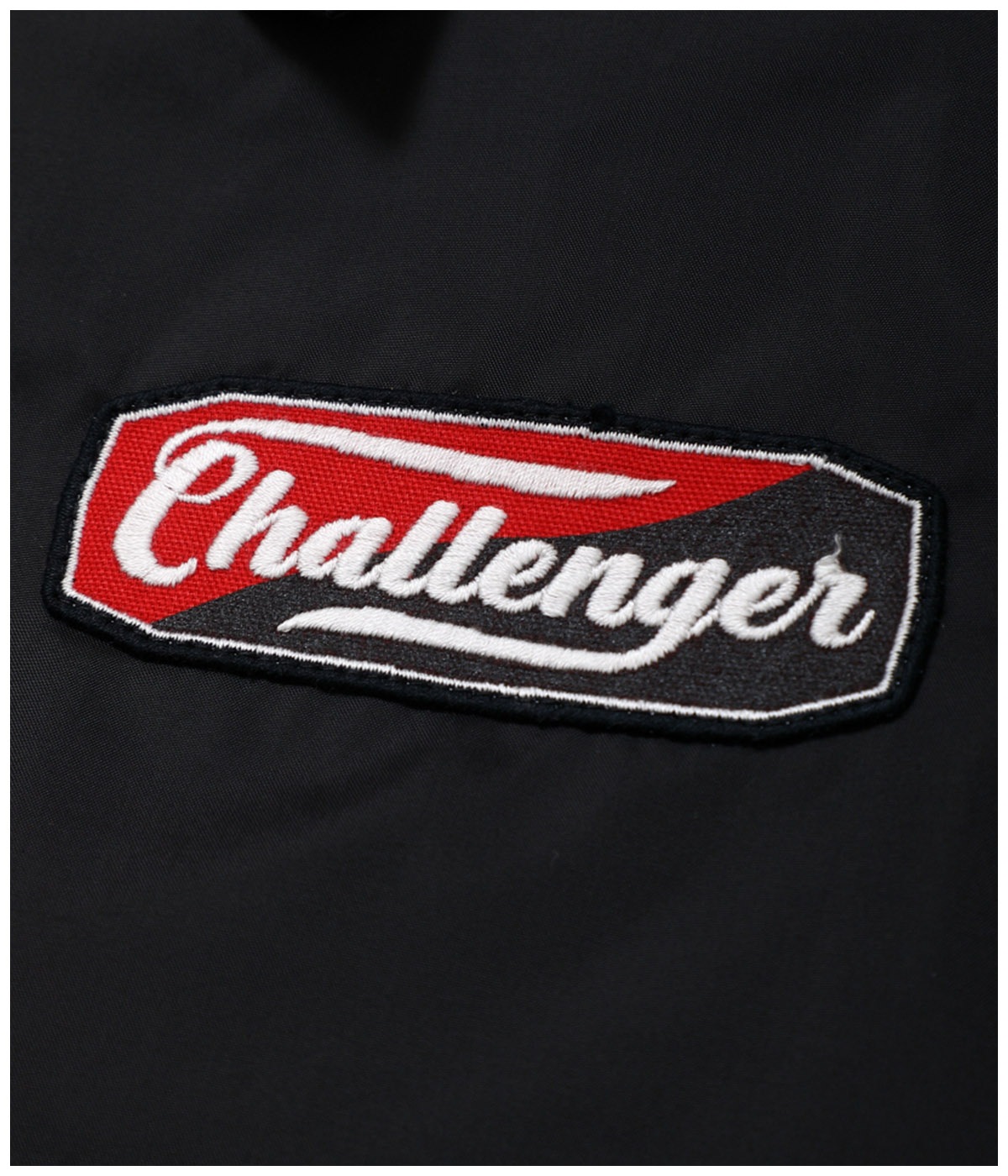 TWO TONE LOGO COACH JACKET【BLACK】｜CHALLENGER｜MELTING POT（正規