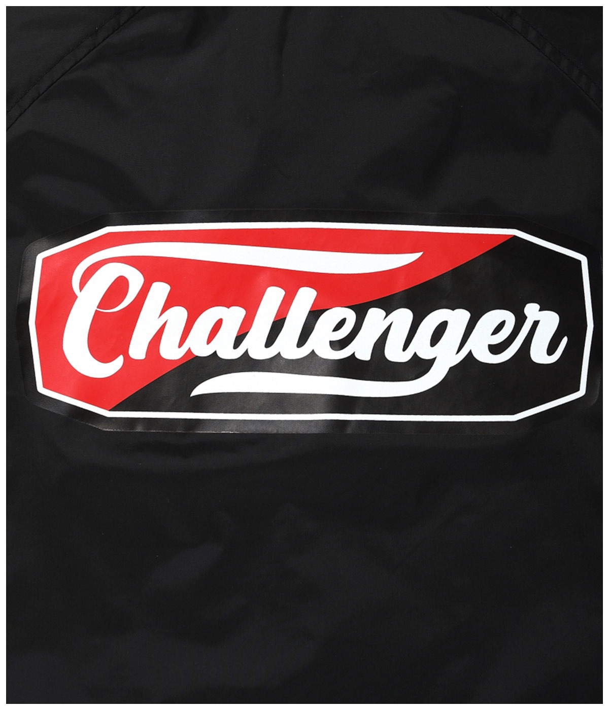 TWO TONE LOGO COACH JACKET【BLACK】｜CHALLENGER｜MELTING POT（正規