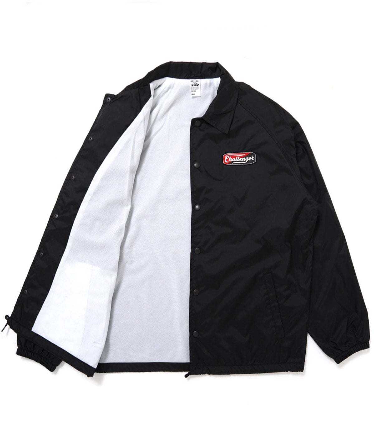 TWO TONE LOGO COACH JACKET【BLACK】｜CHALLENGER｜MELTING POT（正規