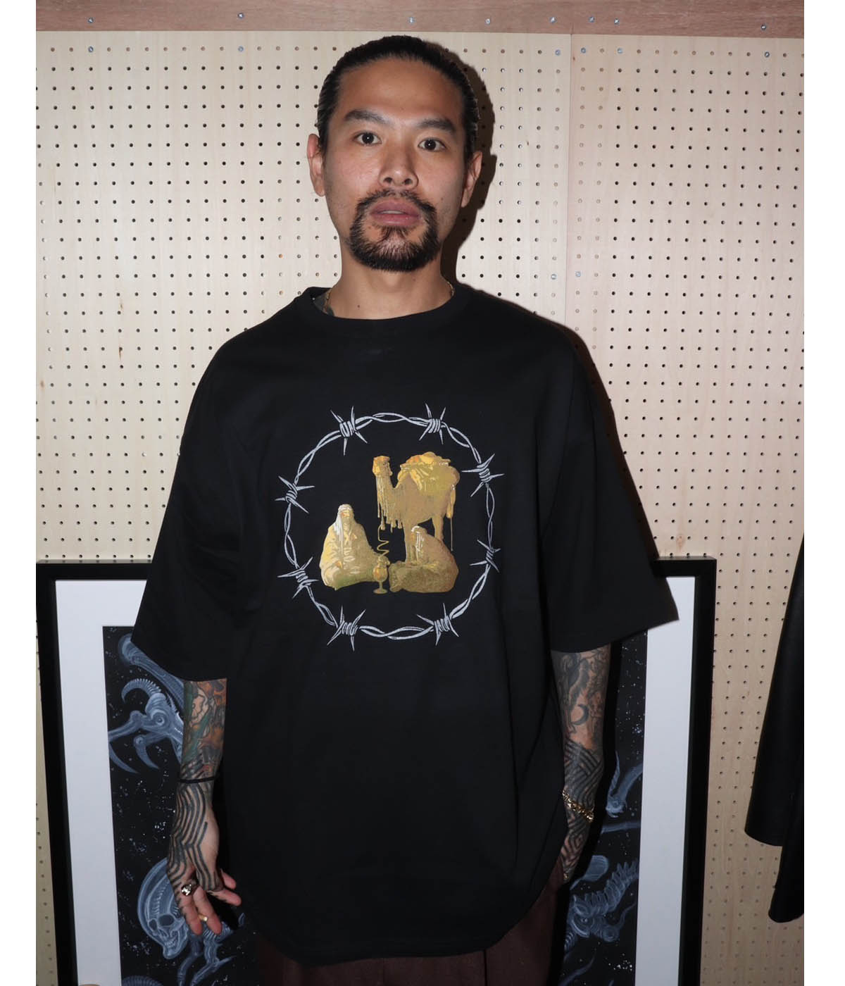 DABS T SHIRT【BLACK】