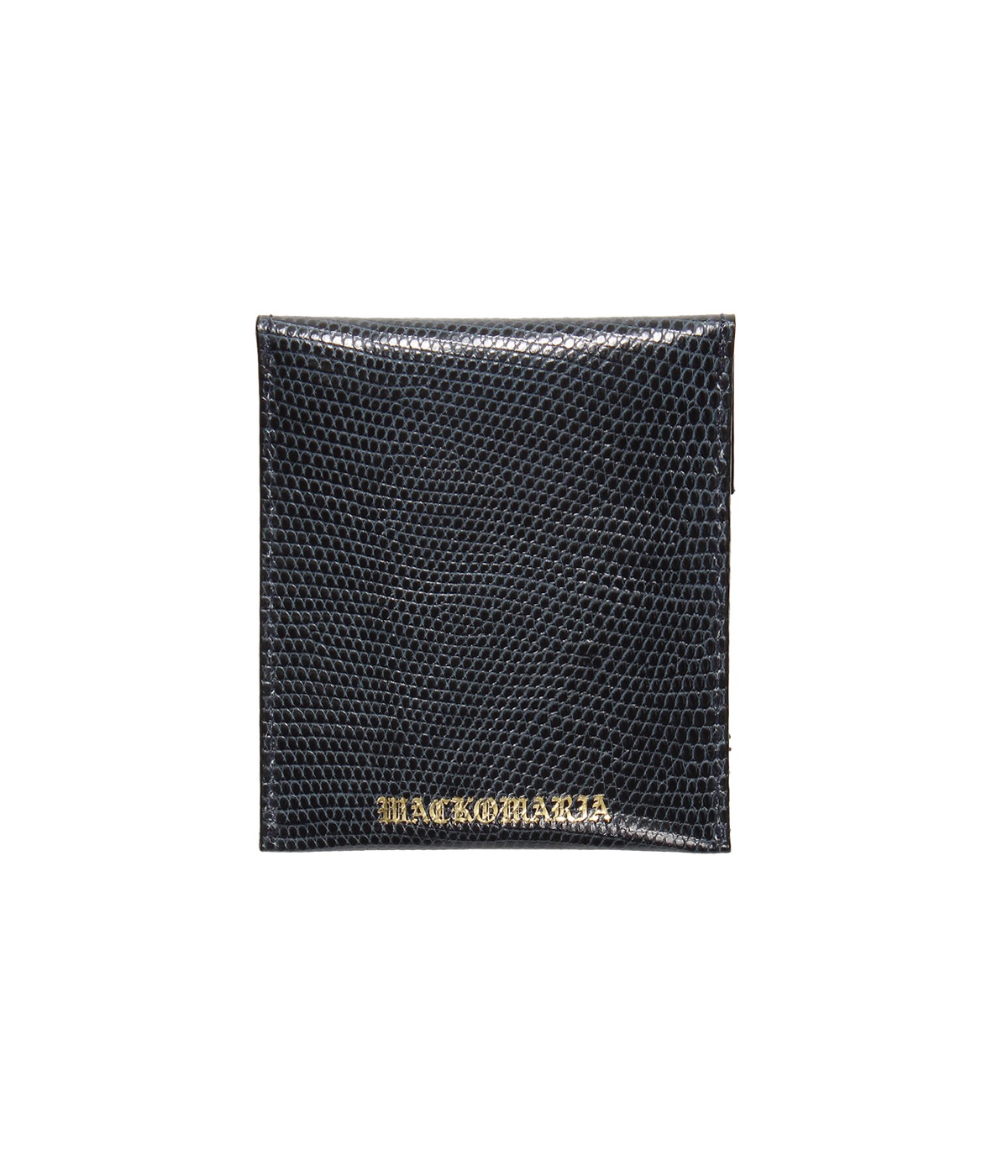 LIZARD LEATHER PORTABLE ASHTRAY【NAVY】