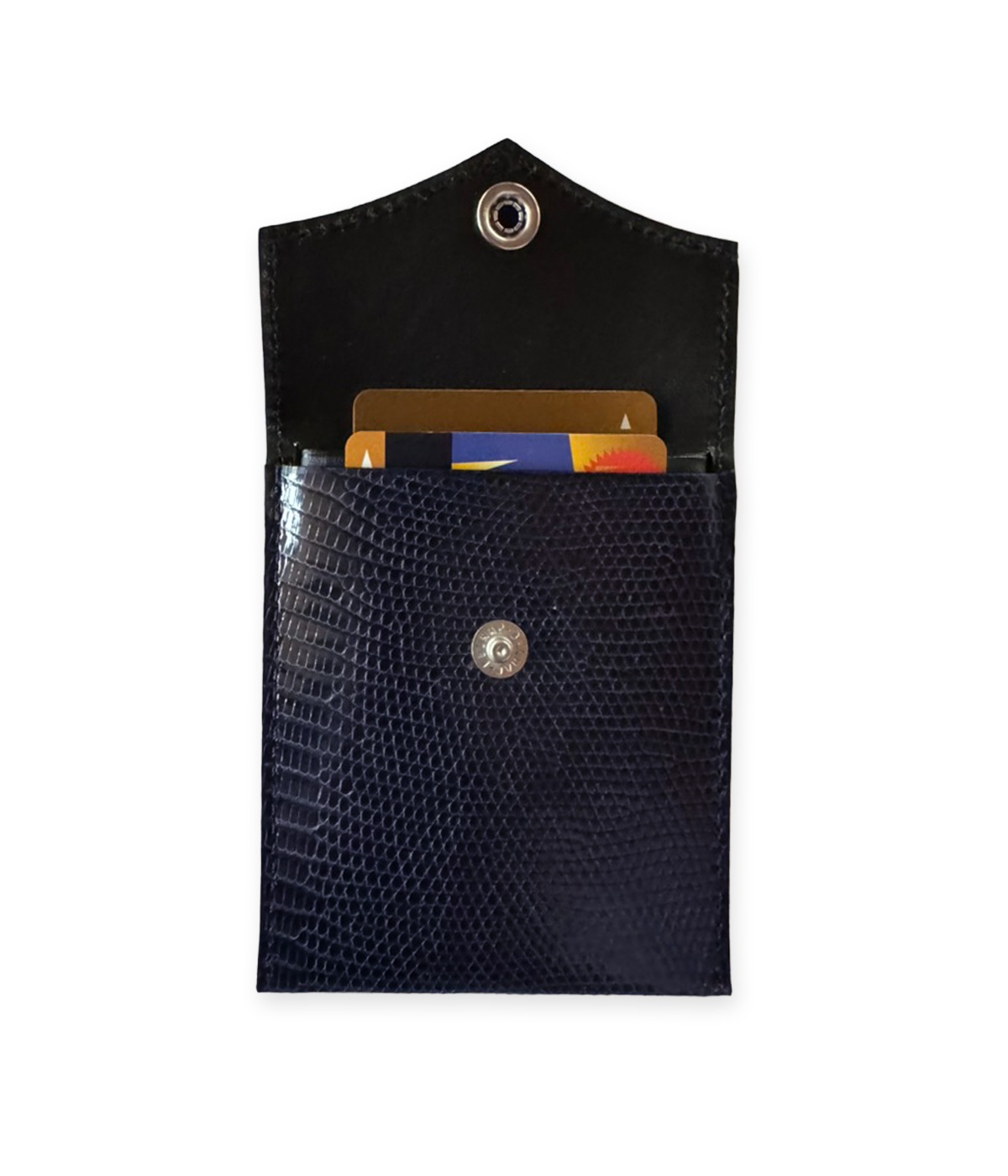 LIZARD LEATHER PORTABLE ASHTRAY【NAVY】｜WACKO MARIA｜MELTING POT