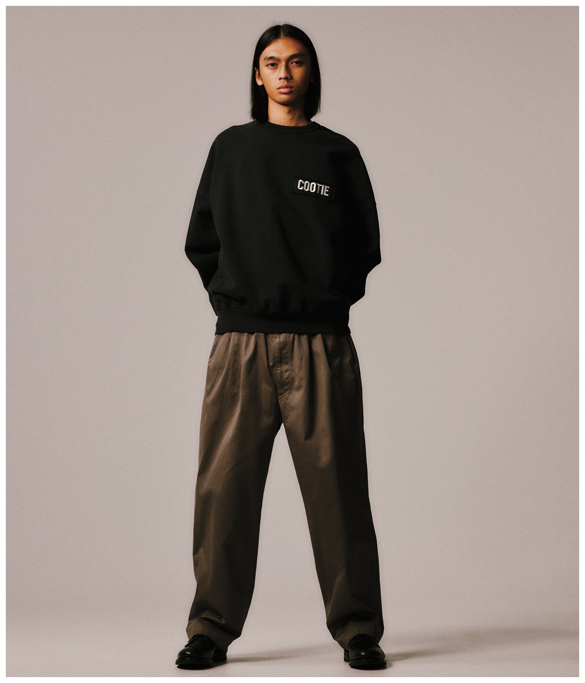 Westpoint 2 Tuck Easy Trousers【GRAY】｜COOTIE PRODUCTIONS 