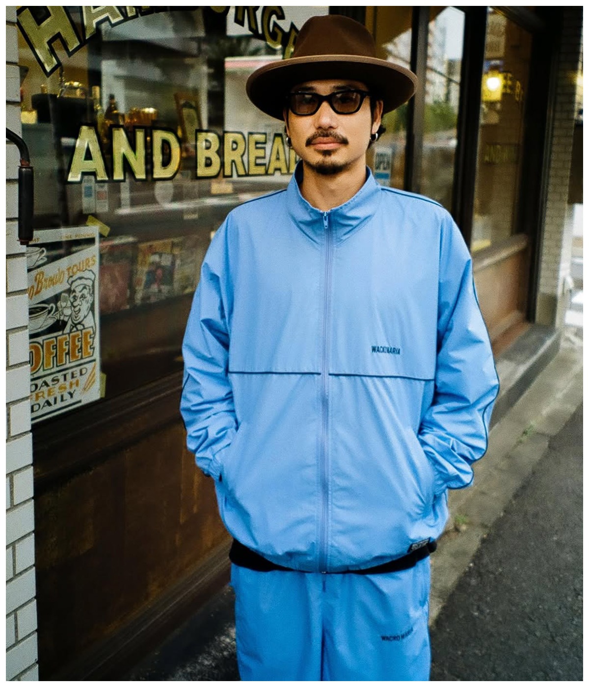 TRACK PANTS (TYPE-4)【BLUE】