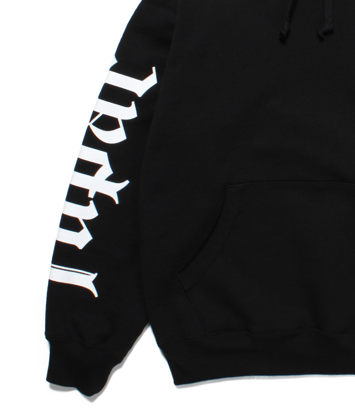 TUPAC / HEAVY WEIGHT PULLOVER HOODED SWEAT SHIRT (TYPE-1)【BLACK】